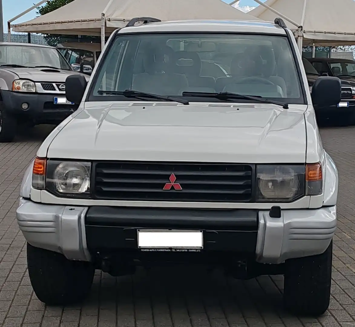Mitsubishi Pajero 2.5 TDI 3P GLS -MOTORE NUOVO- Bianco - 2