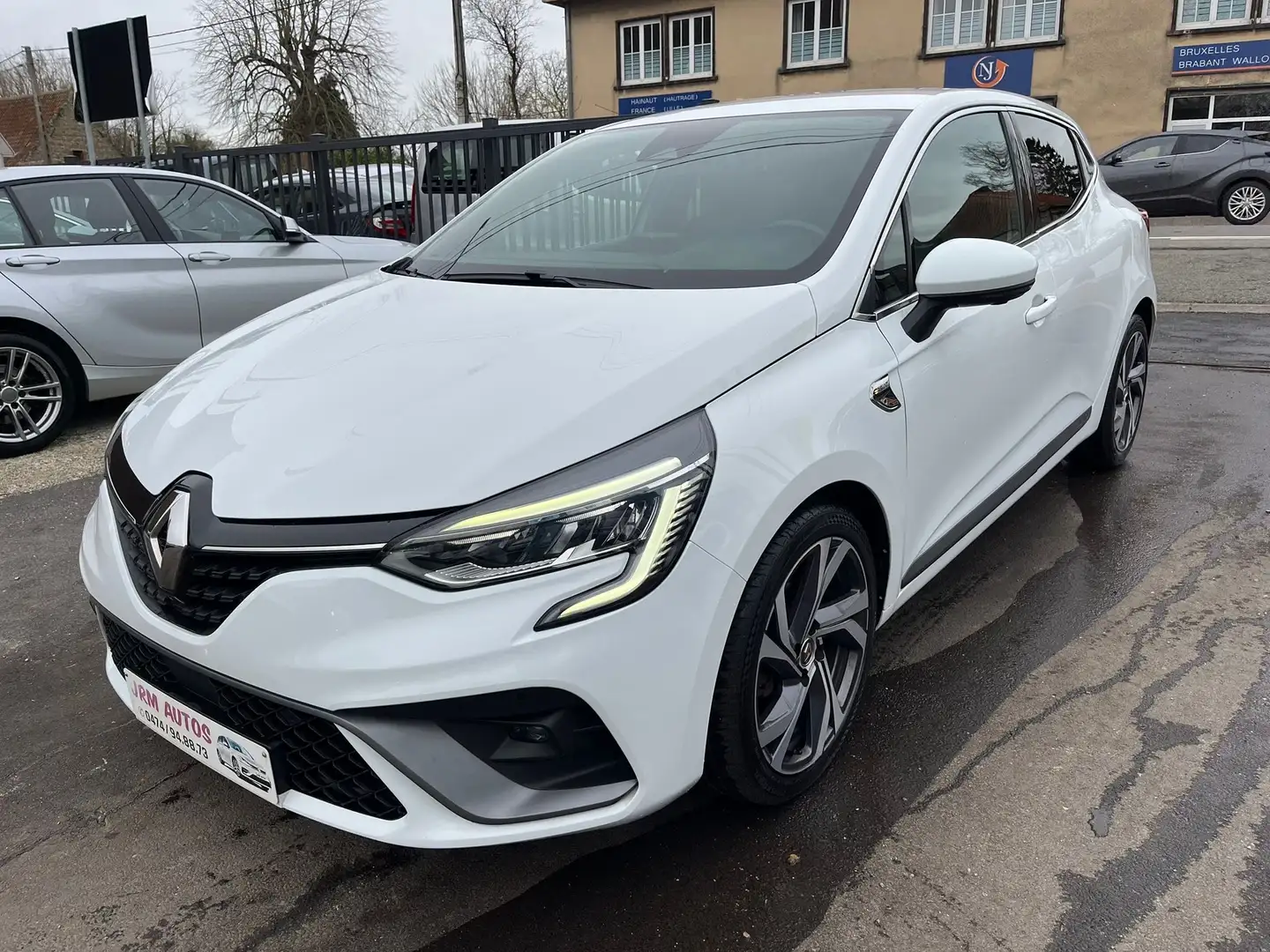 Renault Clio 1.0 TCe R.S Line (EU6D) *** CAMERA 360°/GPS *** Weiß - 1