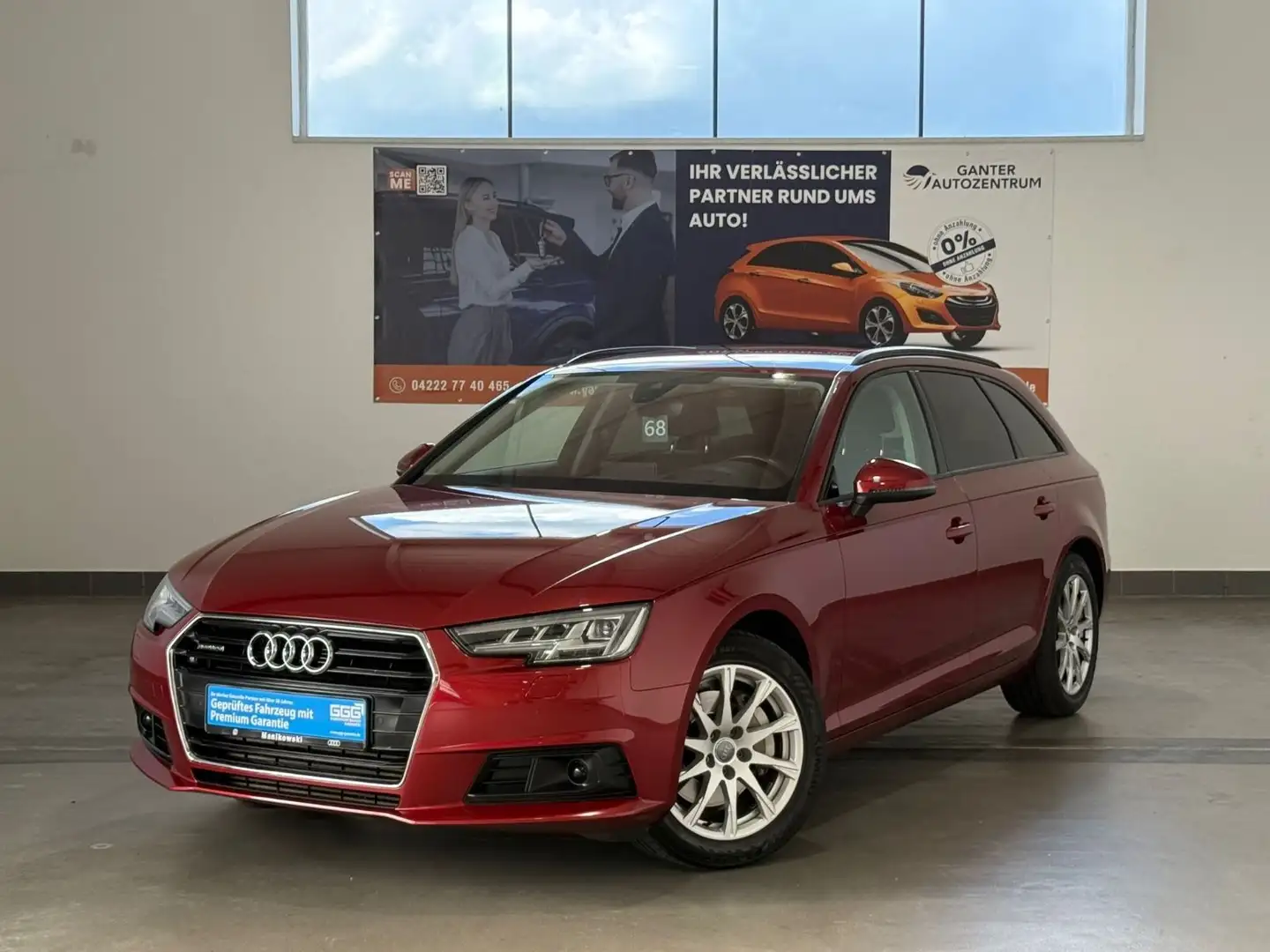 Audi A4 Avant 3.0 TDI quattro AHK+StHzg+MEMORY+NAVI Rot - 1