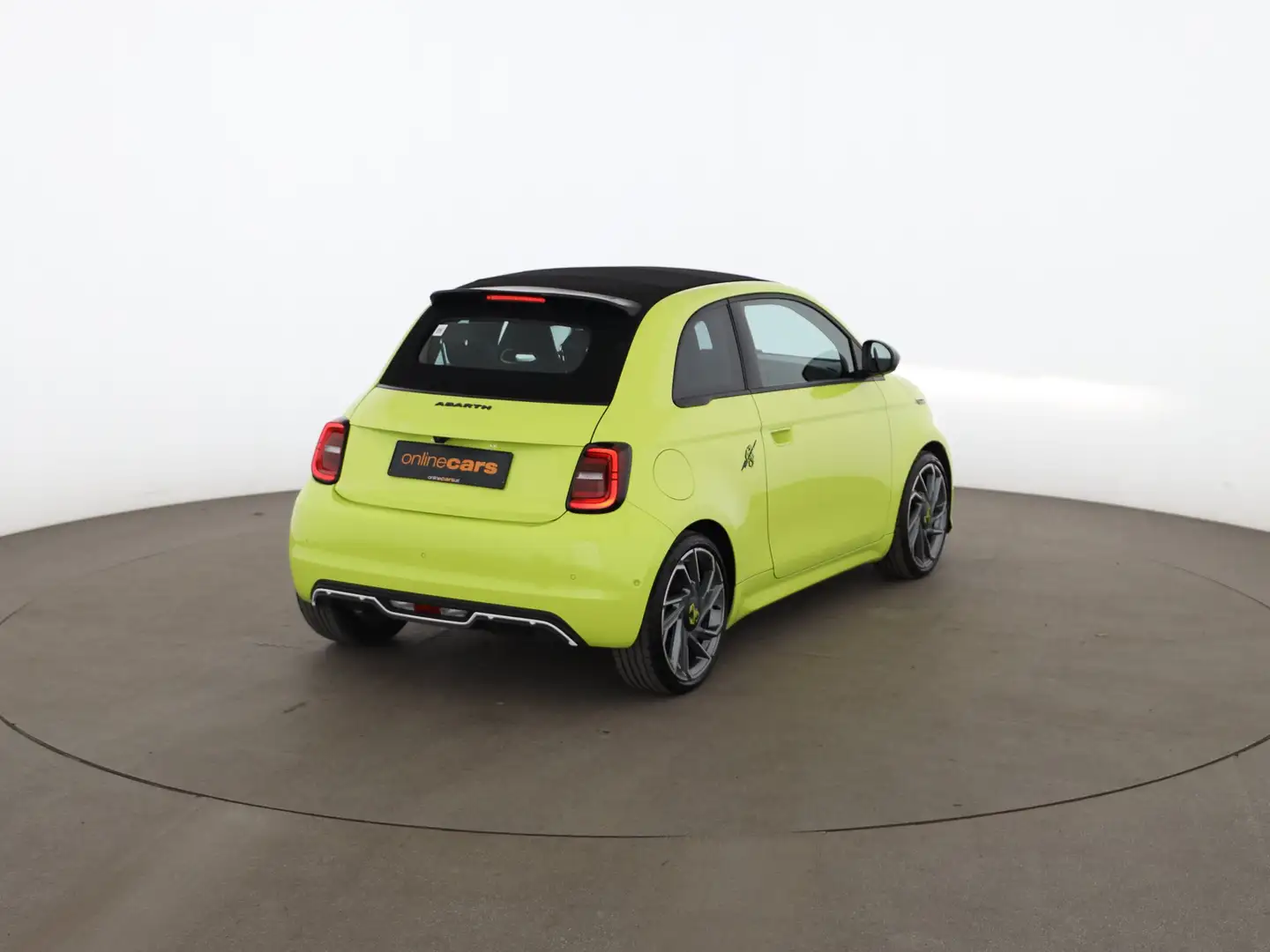 Abarth 500e Cabrio Turismo Aut LED LEDER NAVI TEMP R-CAM Weiß - 2