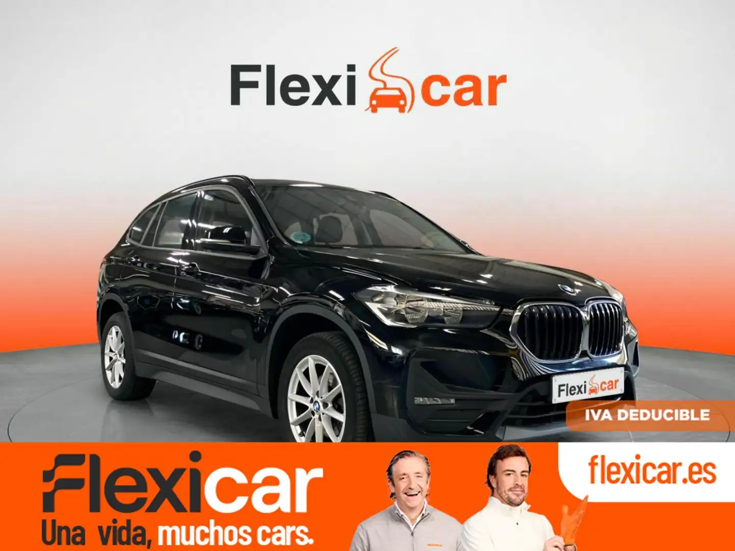 BMW X1 sDrive 16d Negro - 1