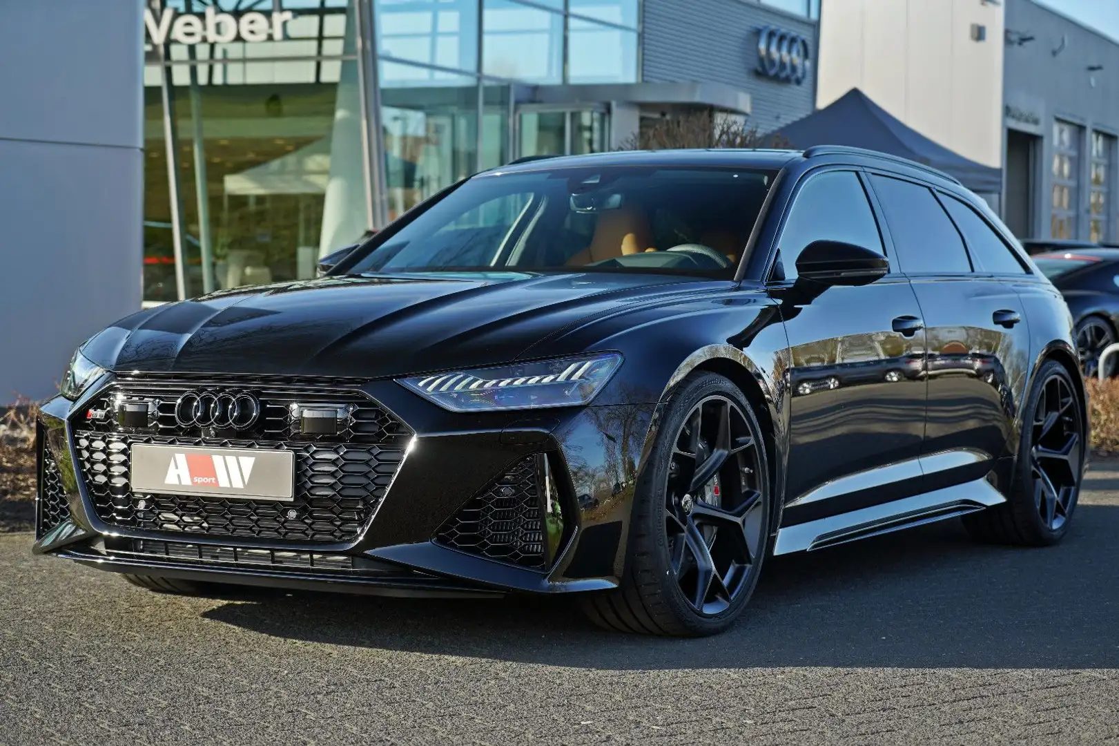 Audi RS6 Avant perf DYN.+ KERAMIK LASER PANO AHK 305 Noir - 2