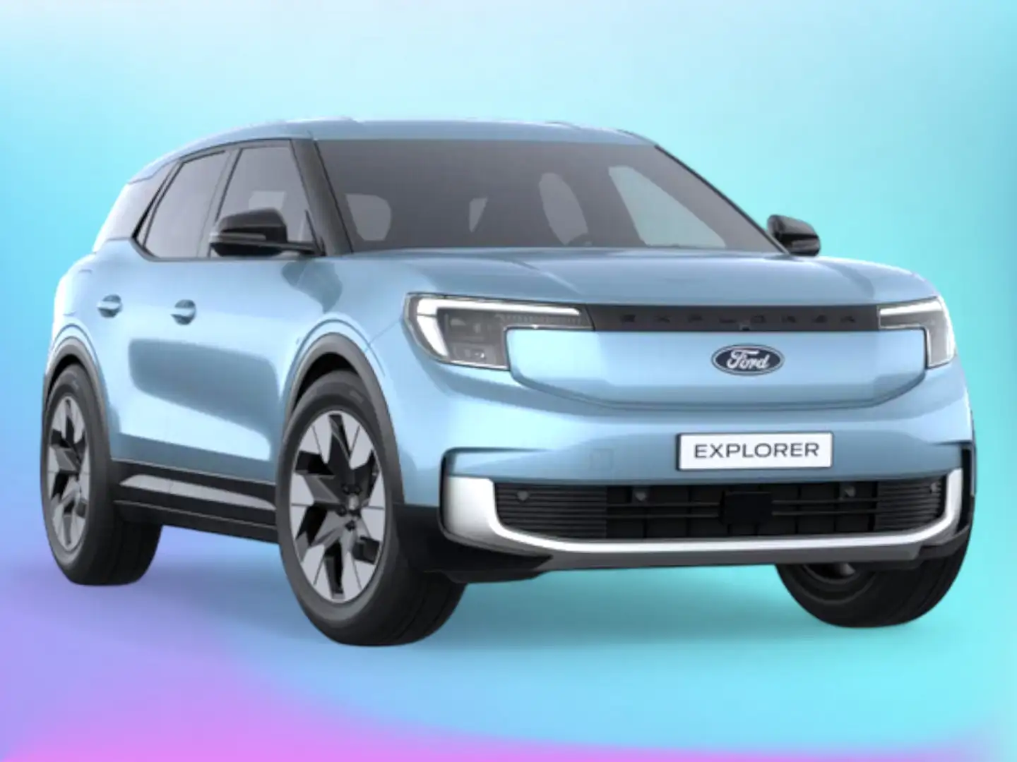 Ford Explorer EV Premium Ext. Range | AHK Blauw - 2