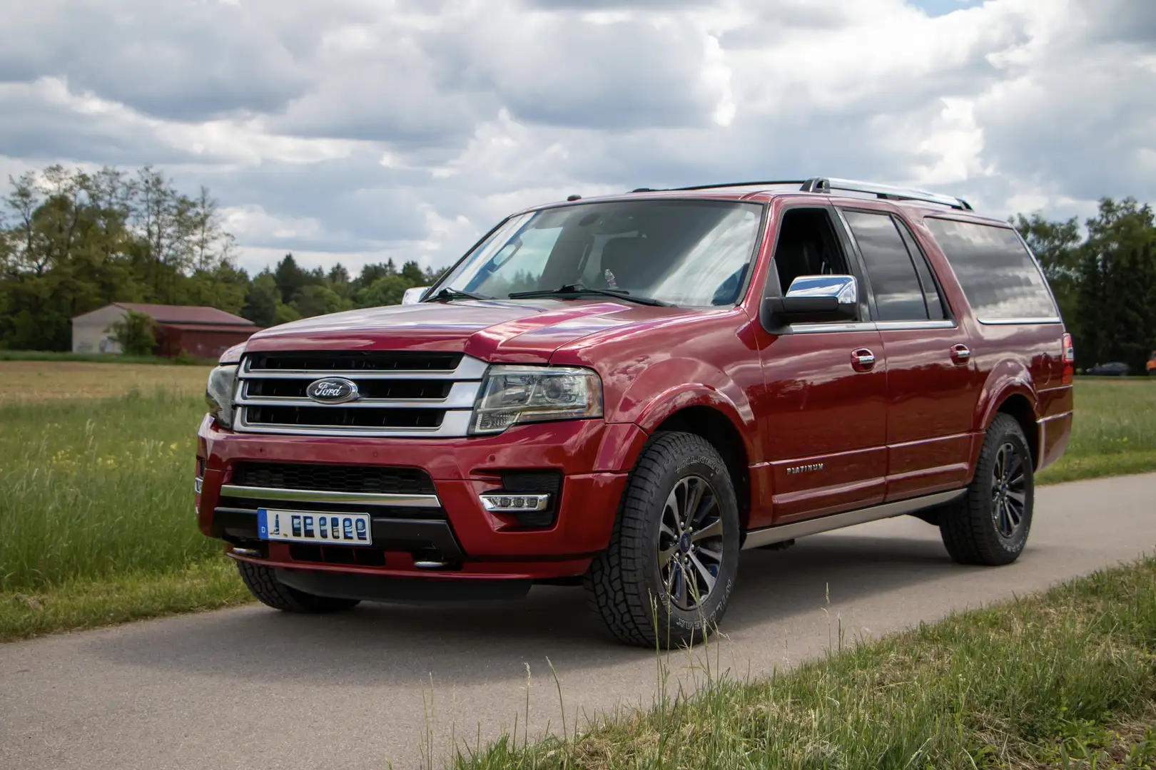 Ford Expedition Platinum Roşu - 1
