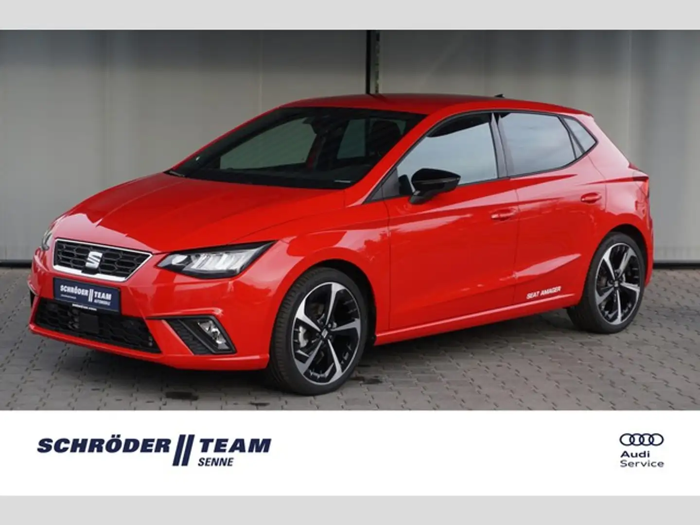SEAT Ibiza 1.0 TSI DSG FR ACC LED RFK eUPE 29000€ Rot - 1