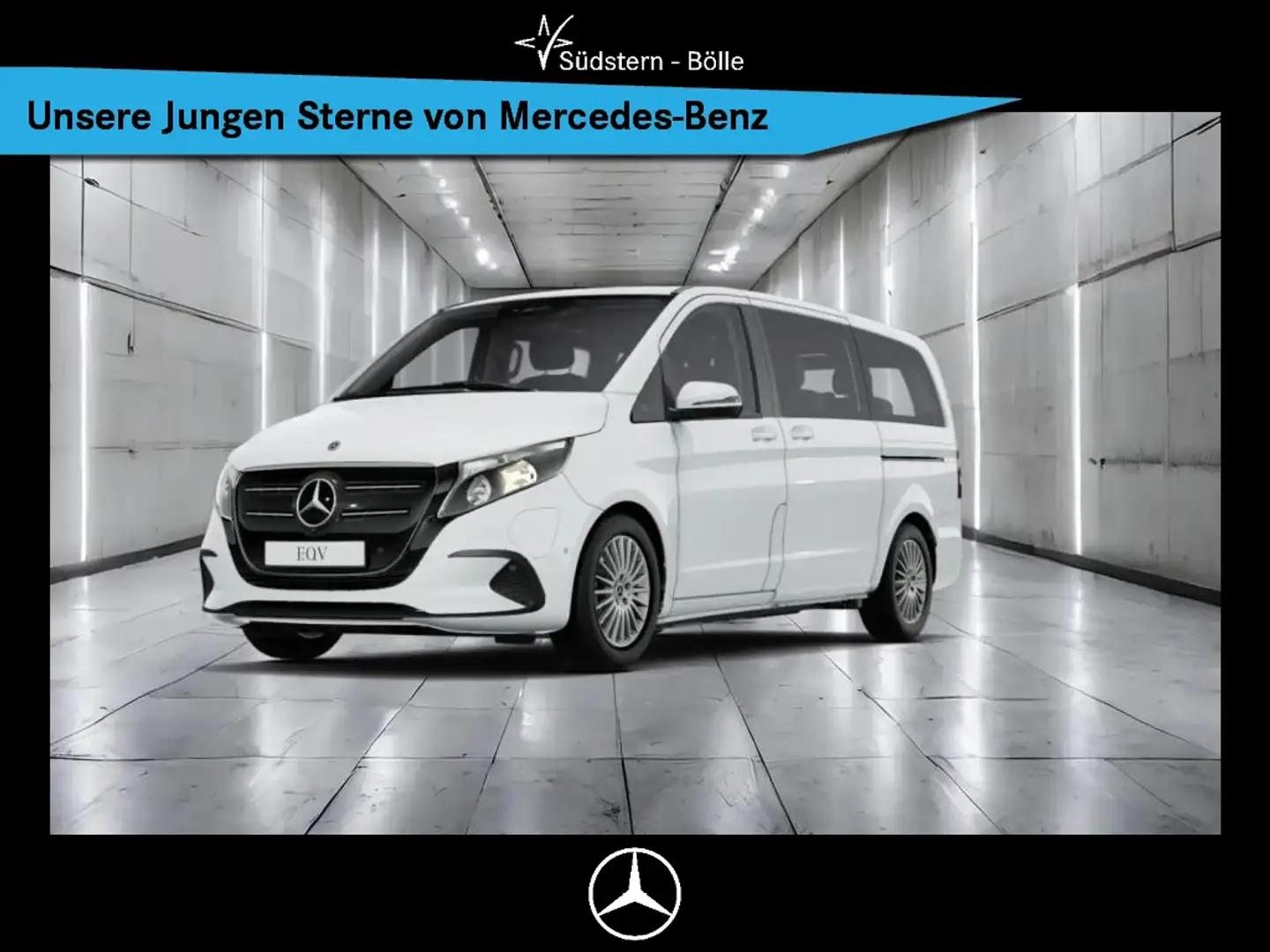 Mercedes-Benz EQV 250 Lang 8-SITZER+SHZ+MBUX+RFK Weiß - 1