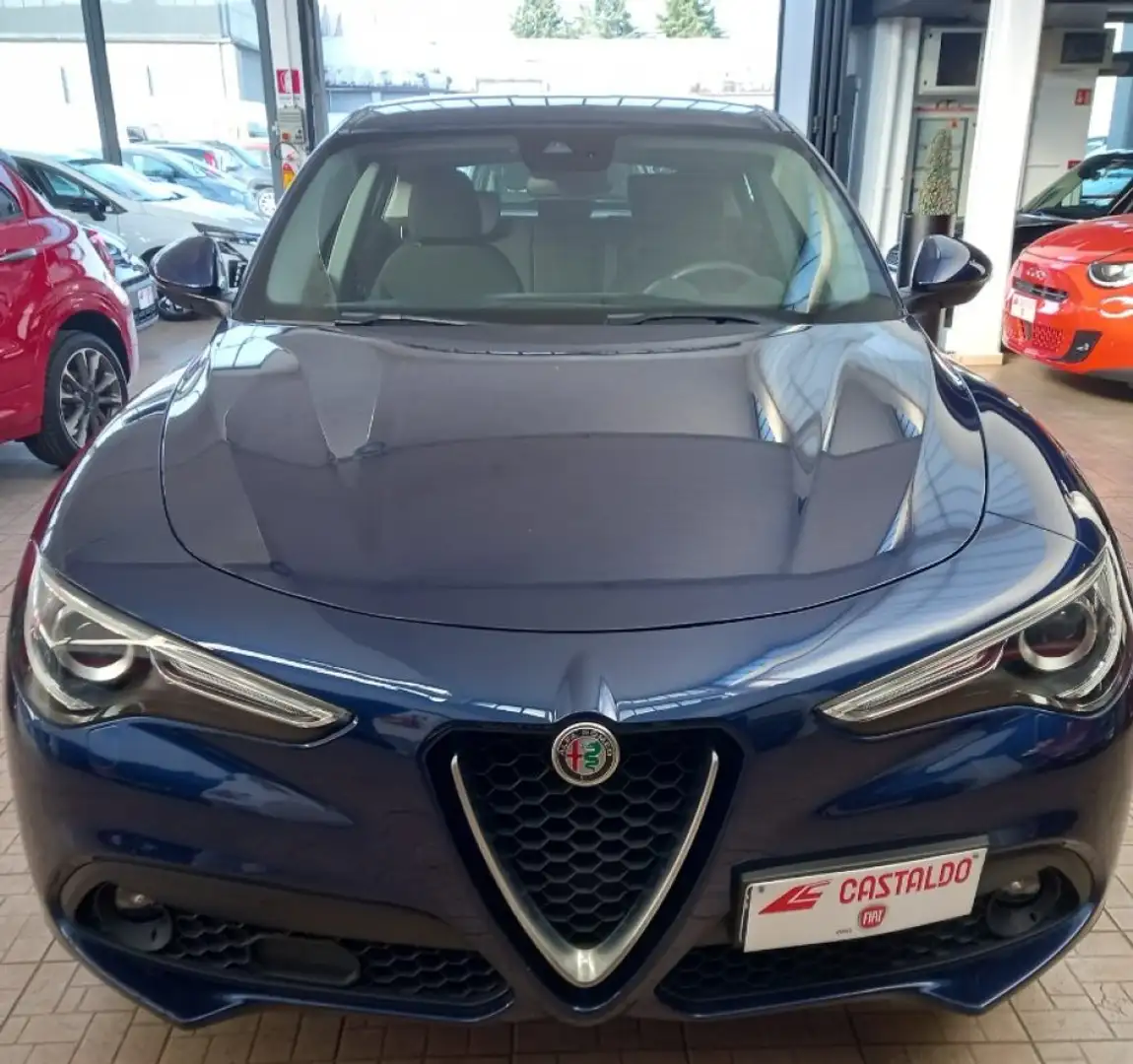 Alfa Romeo Stelvio 2.2 Turbodiesel 160 CV AT8 RWD Super Bleu - 1