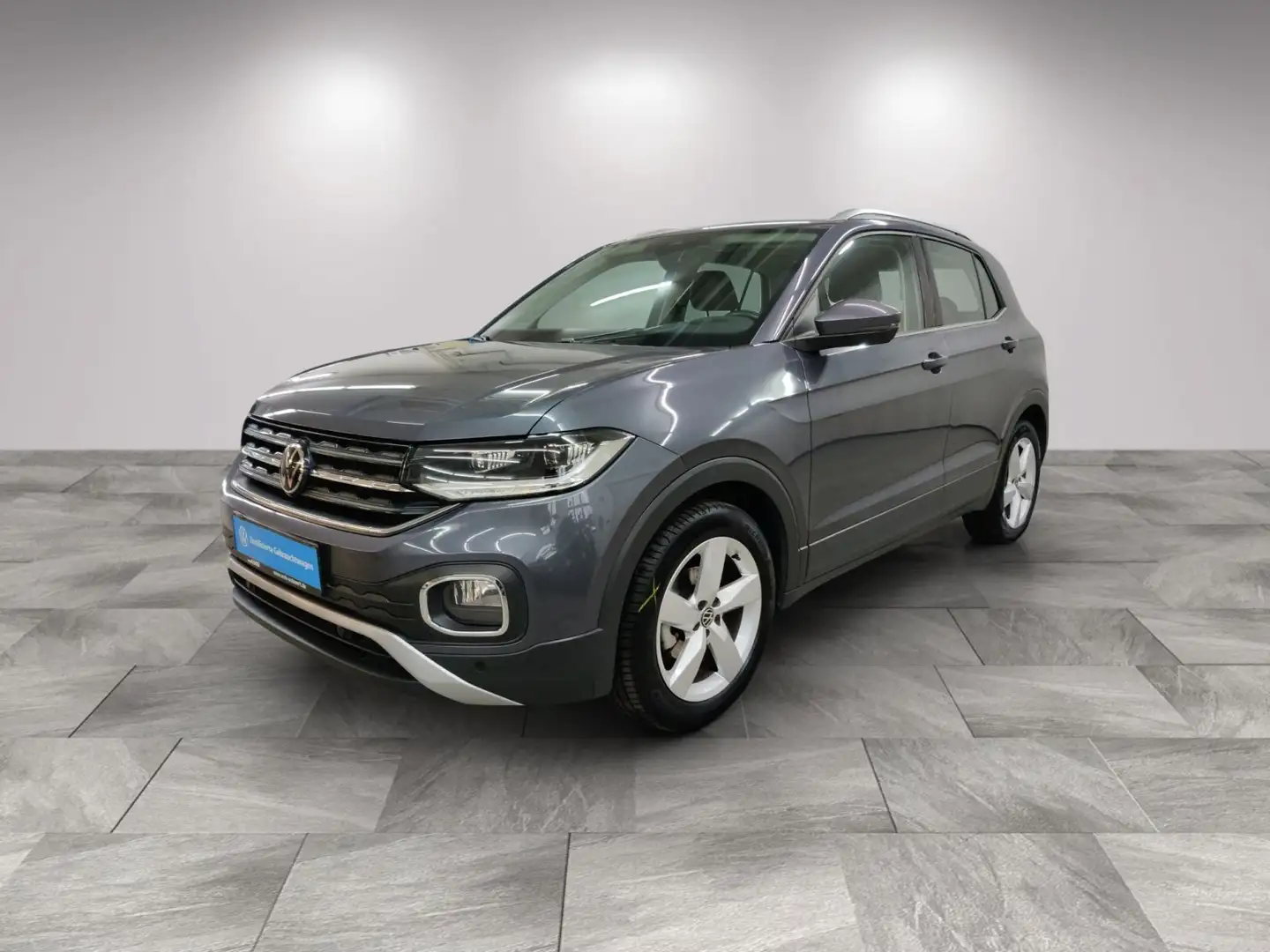 Volkswagen T-Cross Style 1.0 TSI LED/IQ.Drive/Nav/Climatron Grau - 2