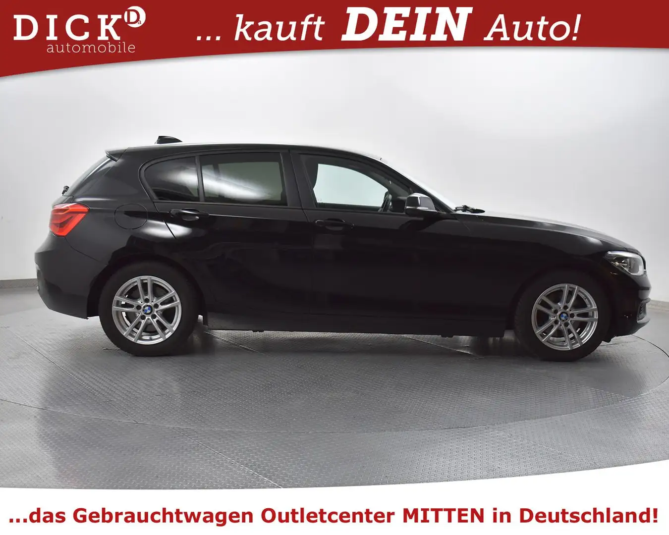 BMW 120 d Advantage M SPORTF.+LED+SHZ+PDC+TEMP+MFL+LM Negro - 2