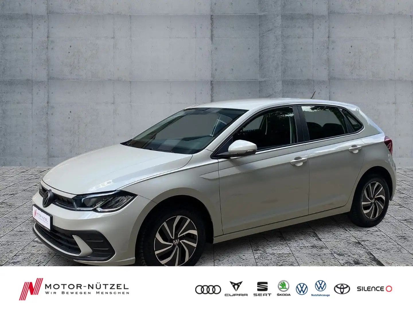 Volkswagen Polo 1.0 MPI LED+APP_CONNECT+SHZ+BLUETOOTH+15Z. Grau - 1