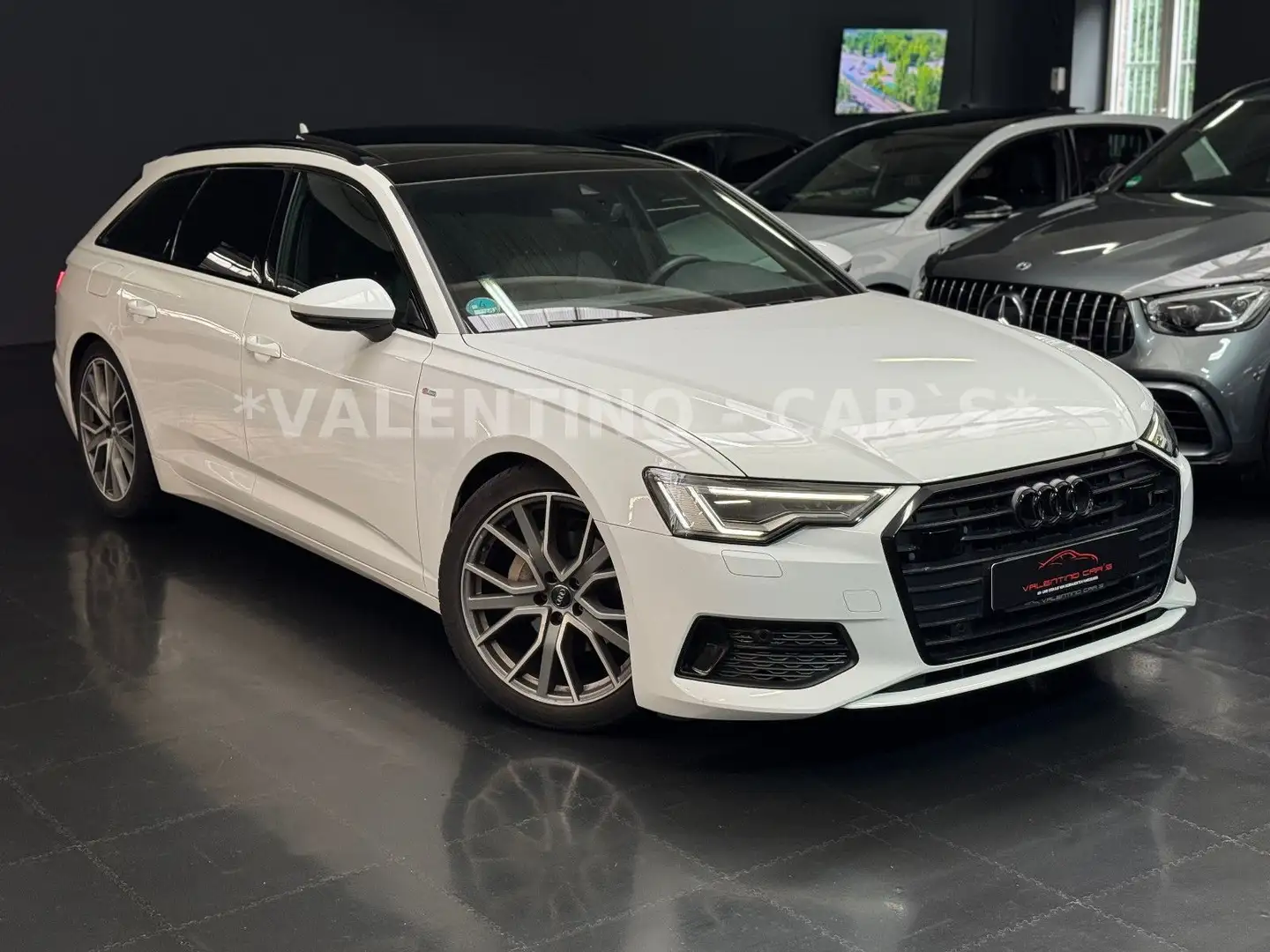 Audi A6 Avant 40 TDI S-Line/S-Tron/Pano/Virtu/Standhz Blanc - 1