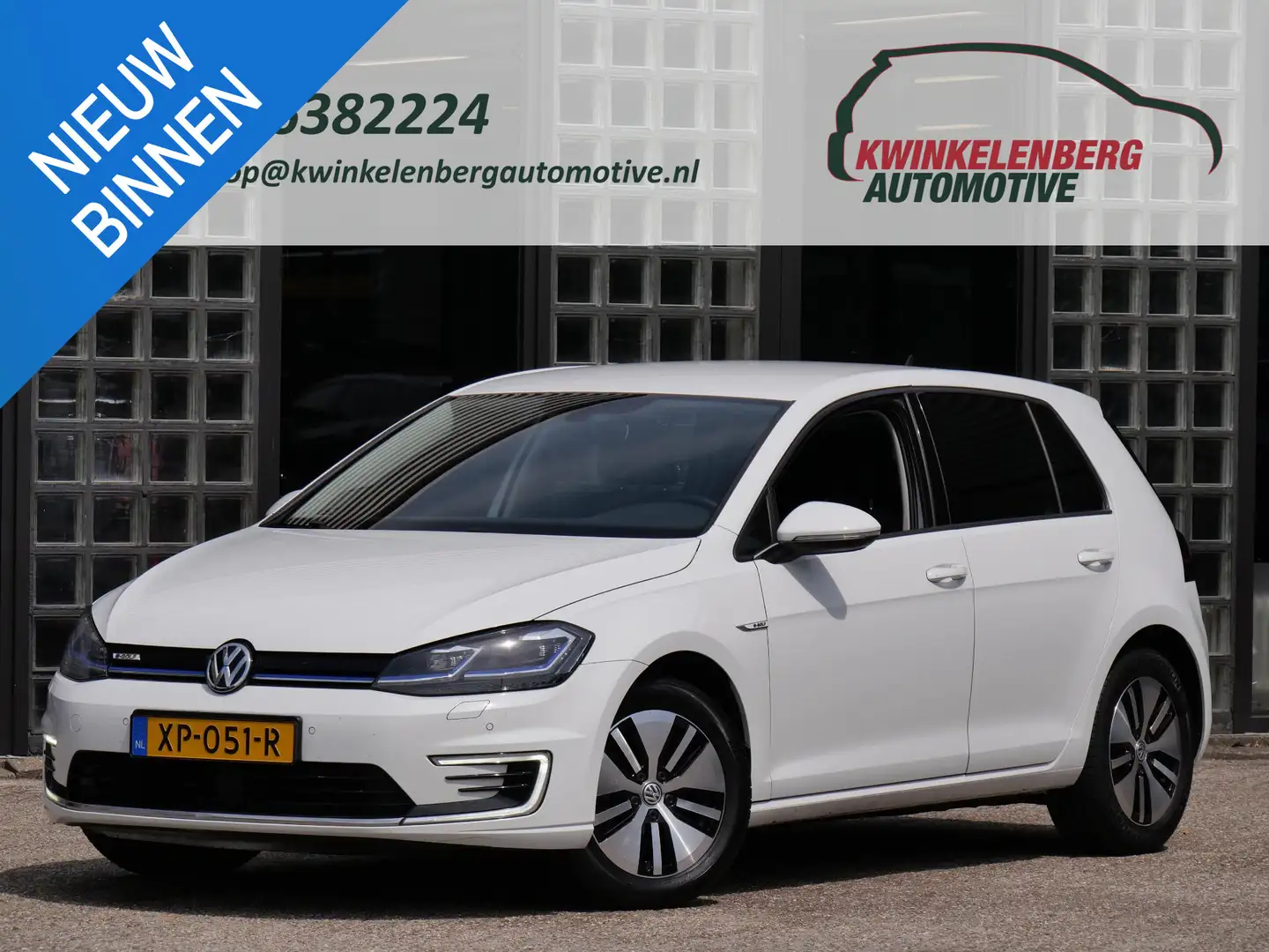 Volkswagen e-Golf WARMTEPOMP/ DYNAUDIO/ KEYLESS/ VIRTUAL COCKPIT bijela - 1