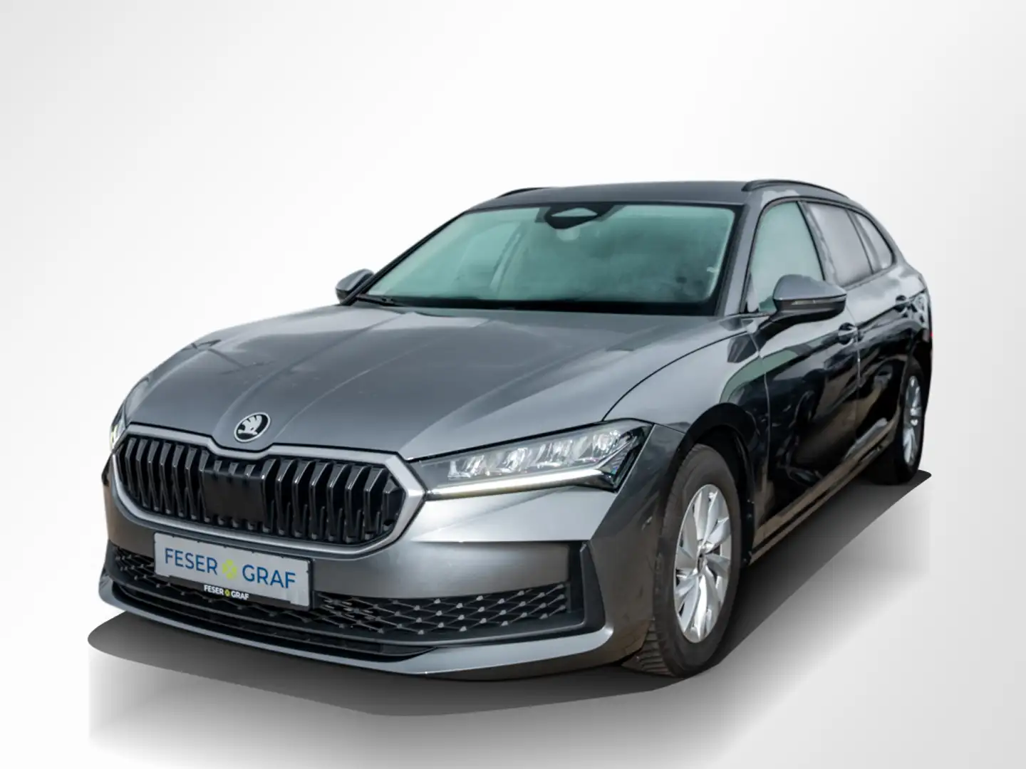 Skoda Superb Combi Essence 1.5 mHEV TSI DSG RFK/TOT Grijs - 1