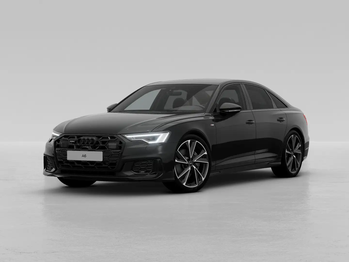 Audi A6 45 TFSI Q 2x S LINE LM21 ST.HEIZ NA Schwarz - 2