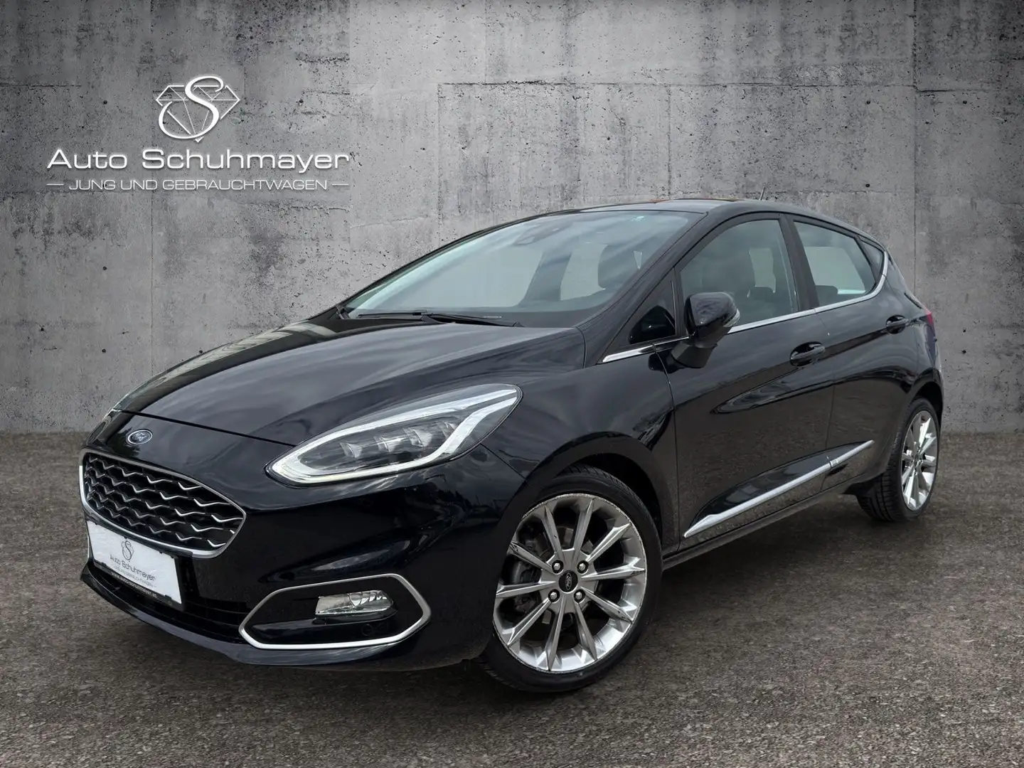 Ford Fiesta 1.0 Vignale Aut. //Kamera, Keyless, Garantie+++// Schwarz - 1