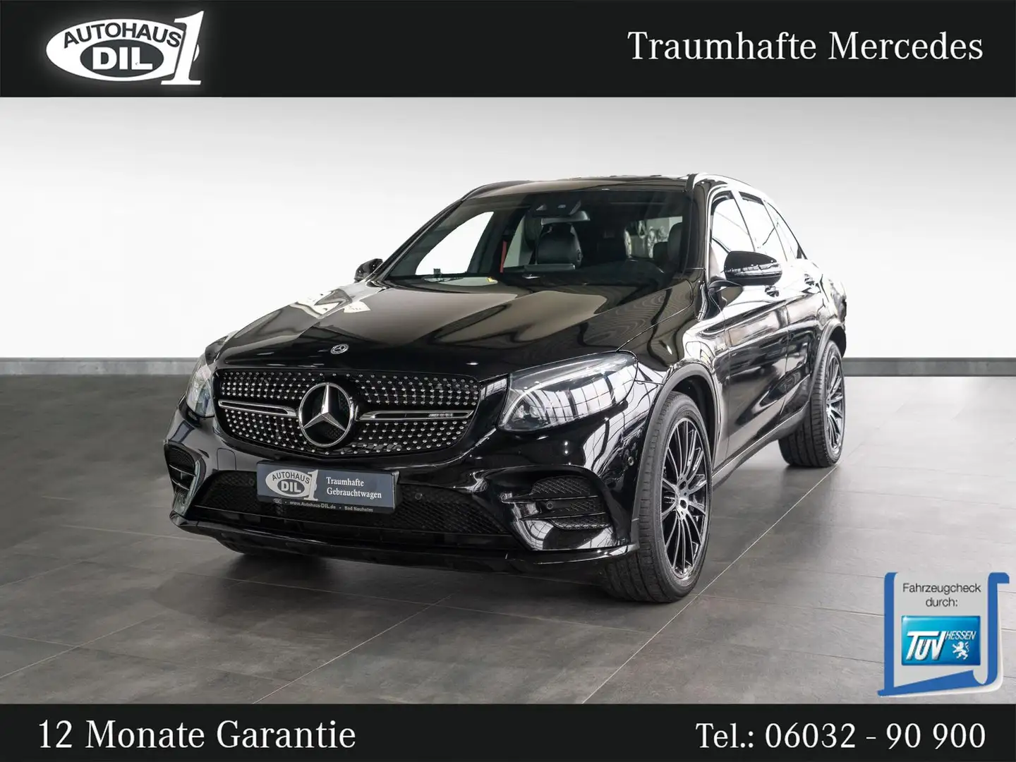 Mercedes-Benz GLC 43 AMG 4M 9G-Tronic *MEMORY*RFK*AHK*NIGHT* Noir - 2