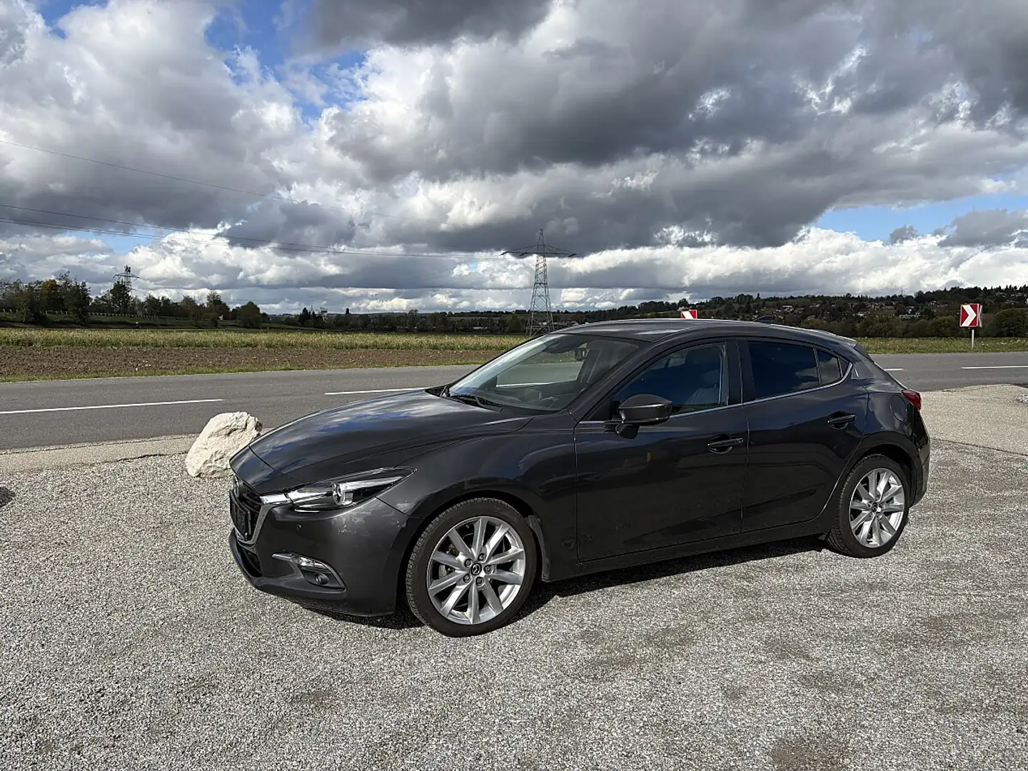 Mazda 3 Mazda3 Sport CD150 Revolution Top Grau - 2