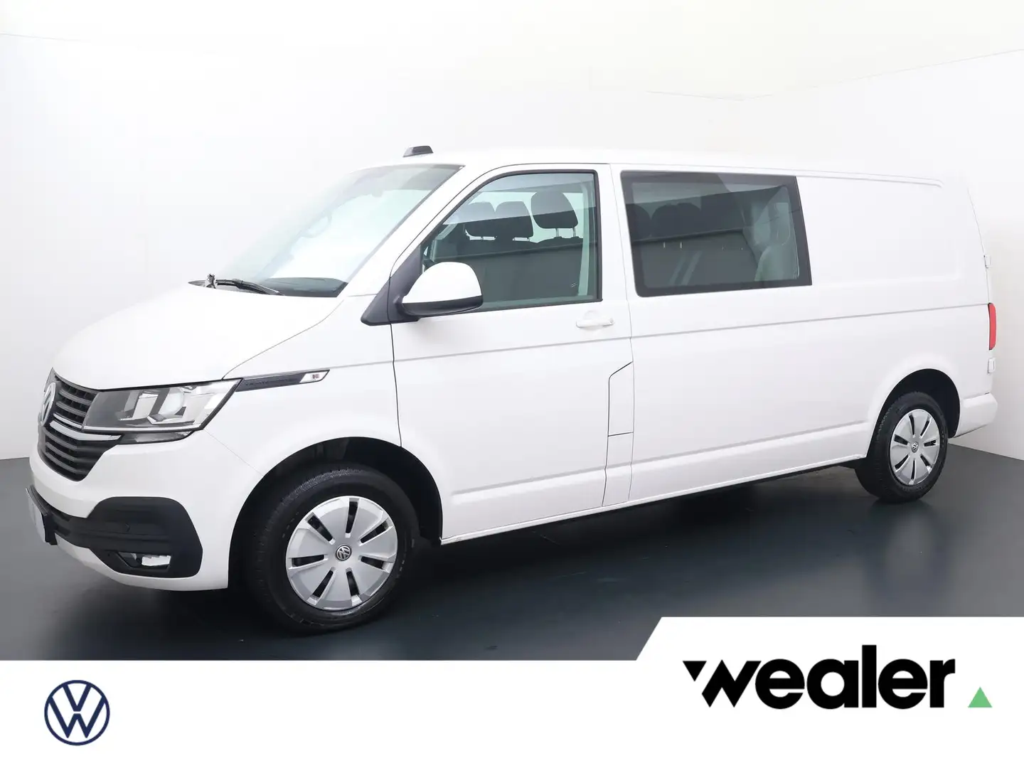 Volkswagen T6.1 Transporter 2.0 TDI L2H1 30 DC Highline | 110 PK | Trekhaak | Blanc - 1