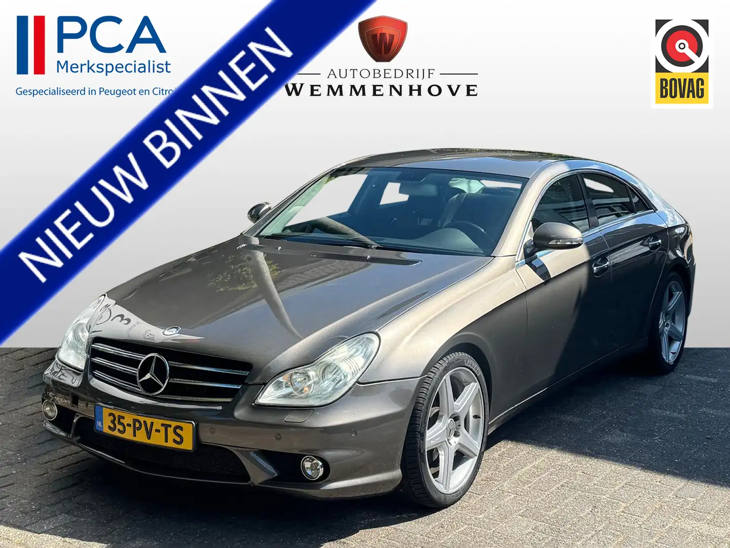 Mercedes-Benz CLS 350 AMG Airco/Leder/Stoelverw./Lichtmetalen velgen Сірий - 1