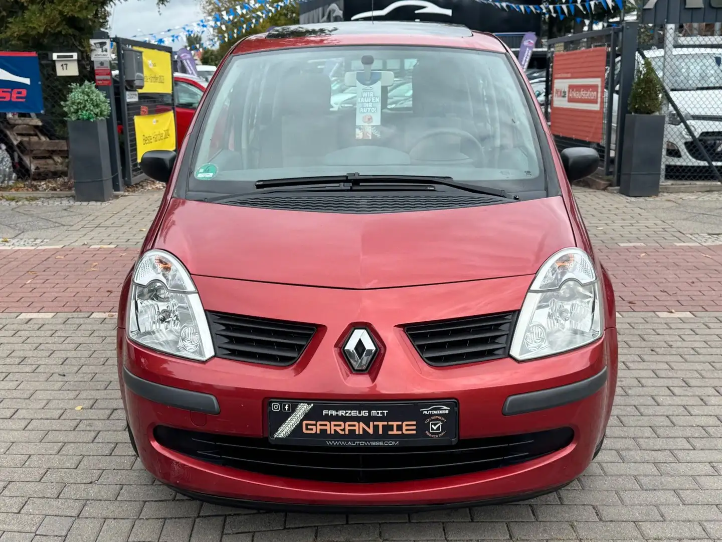 Renault Modus Avantage 1.2 Panorama*Klima*Allwetter*LPG* Rot - 2