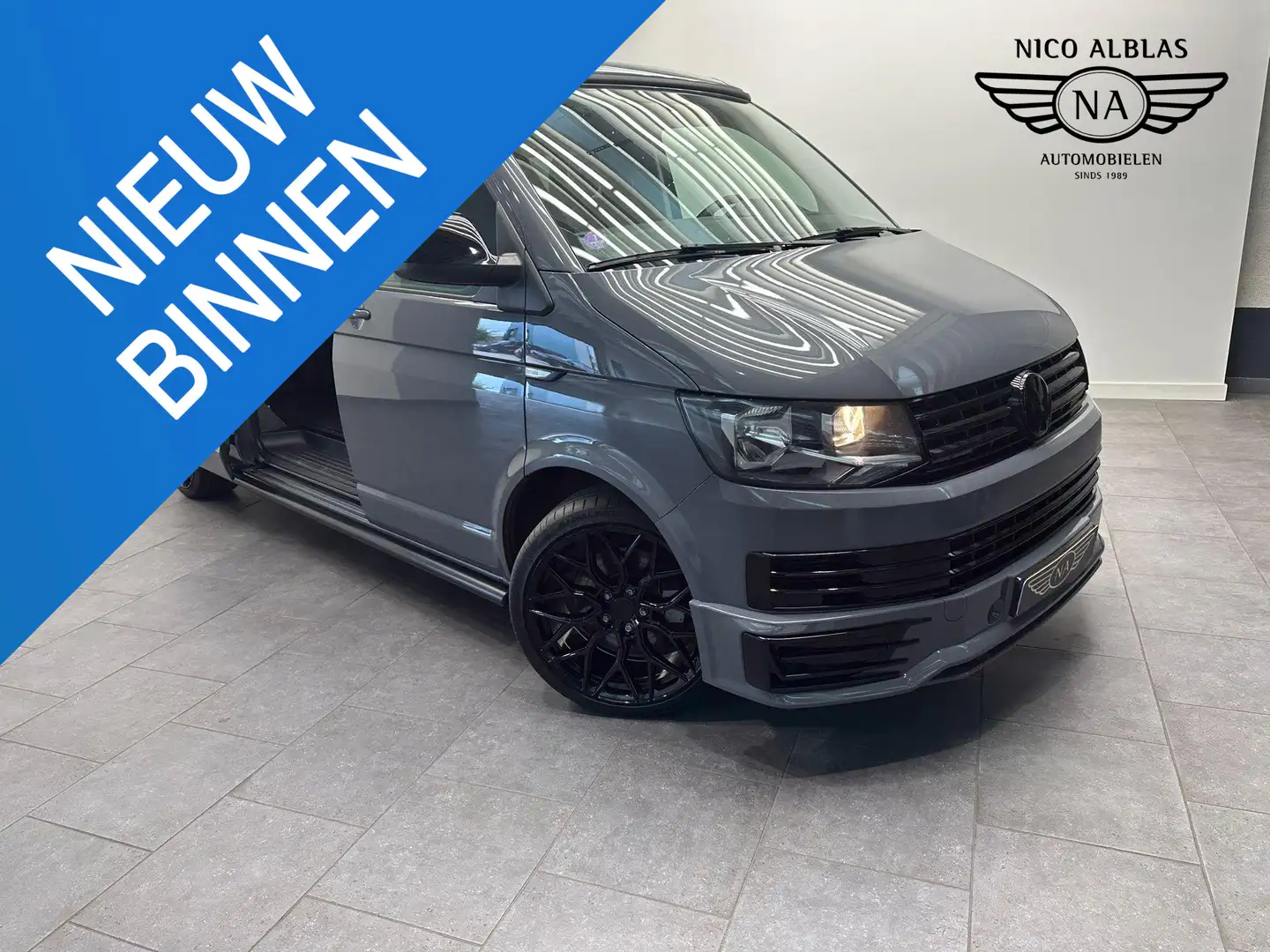 Volkswagen T6 Transporter 2.0 TSI L2H1 Kampeerauto l 5 zits l 20"l Sunview l Grijs - 1