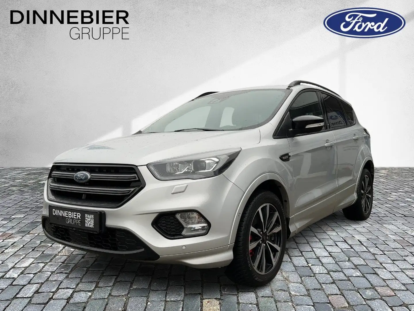 Ford Kuga 1.5 EB Autom. 4x4 ST-Line *ACC/PANO/AHK* Argent - 2