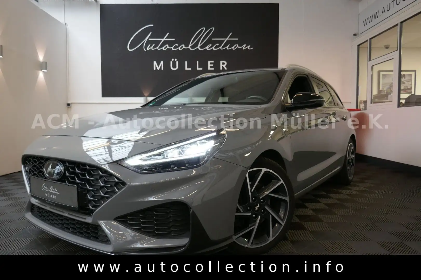 Hyundai i30 cw N-LINE*LED*Navi*Automatik*Kamera*TWA*FLA* Grau - 1