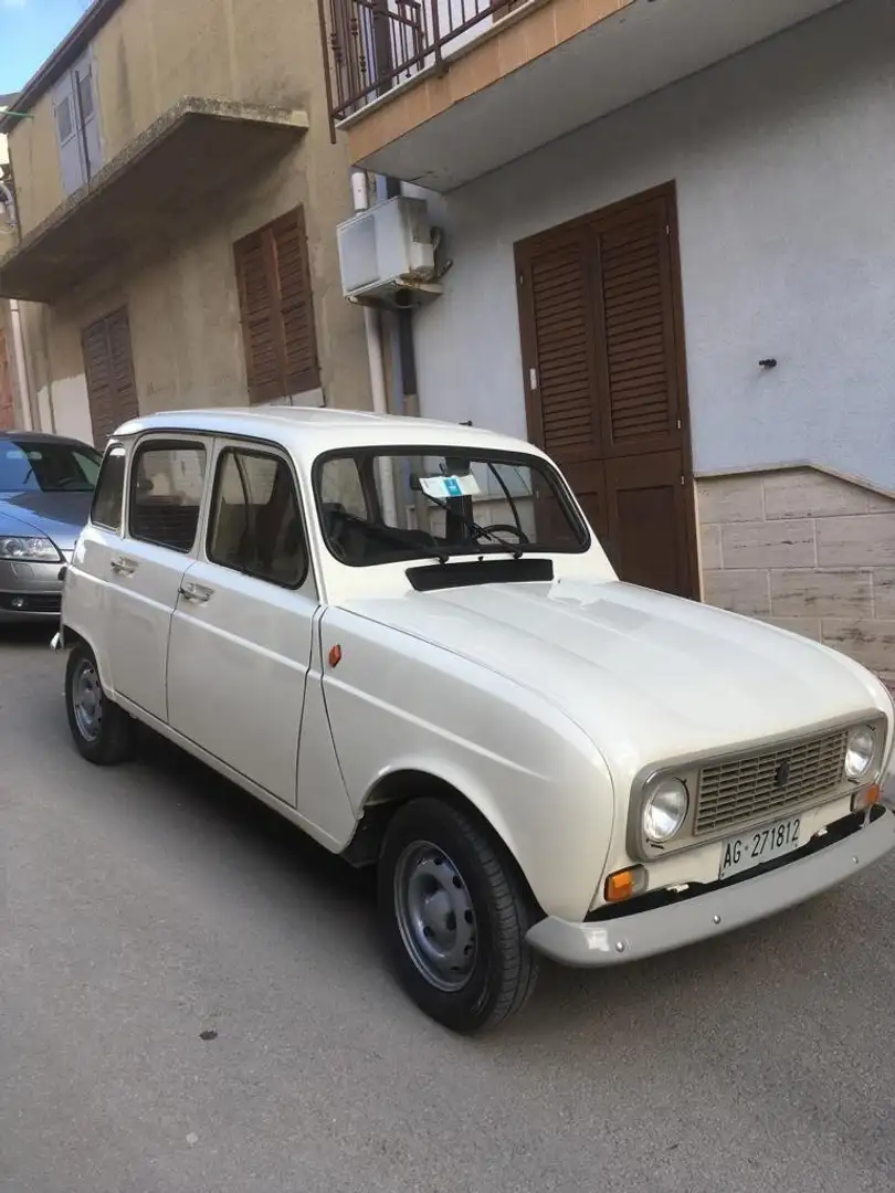 Renault R 4 R4 White - 2