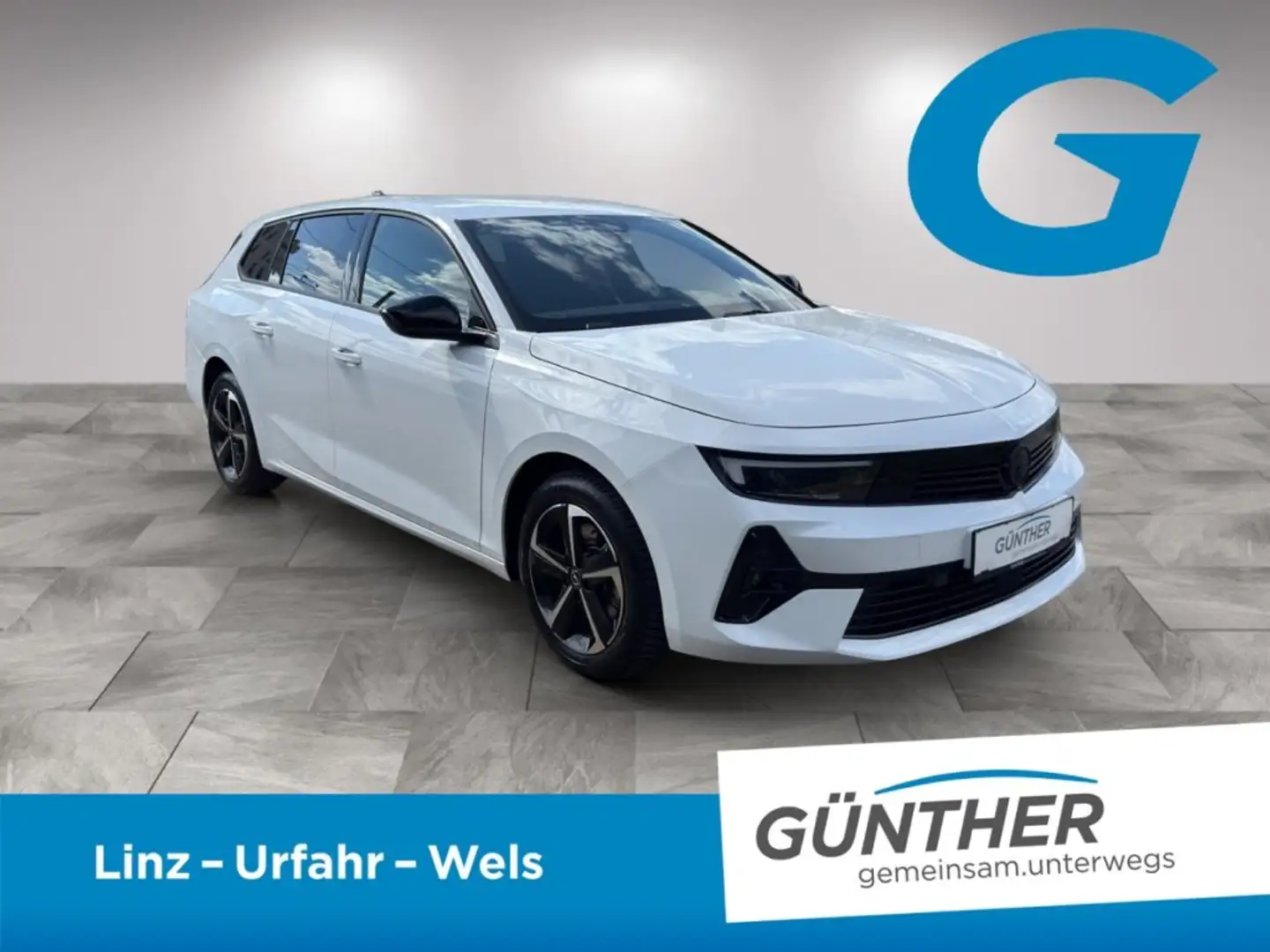 Opel Astra GS ST 1.2 Trubo Kombi Aut. Weiß - 2