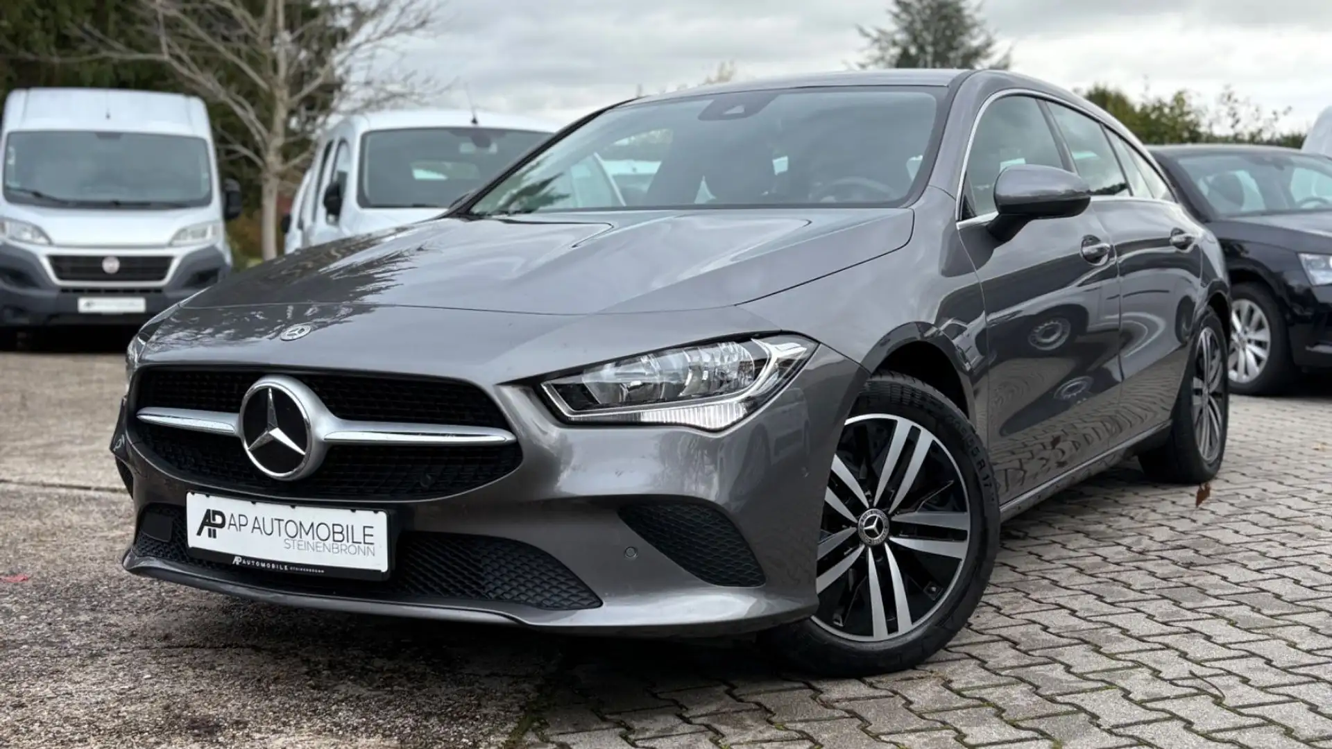 Mercedes-Benz CLA 200 d SB 1.H/Mwst/Garantie/E6dT Gris - 1