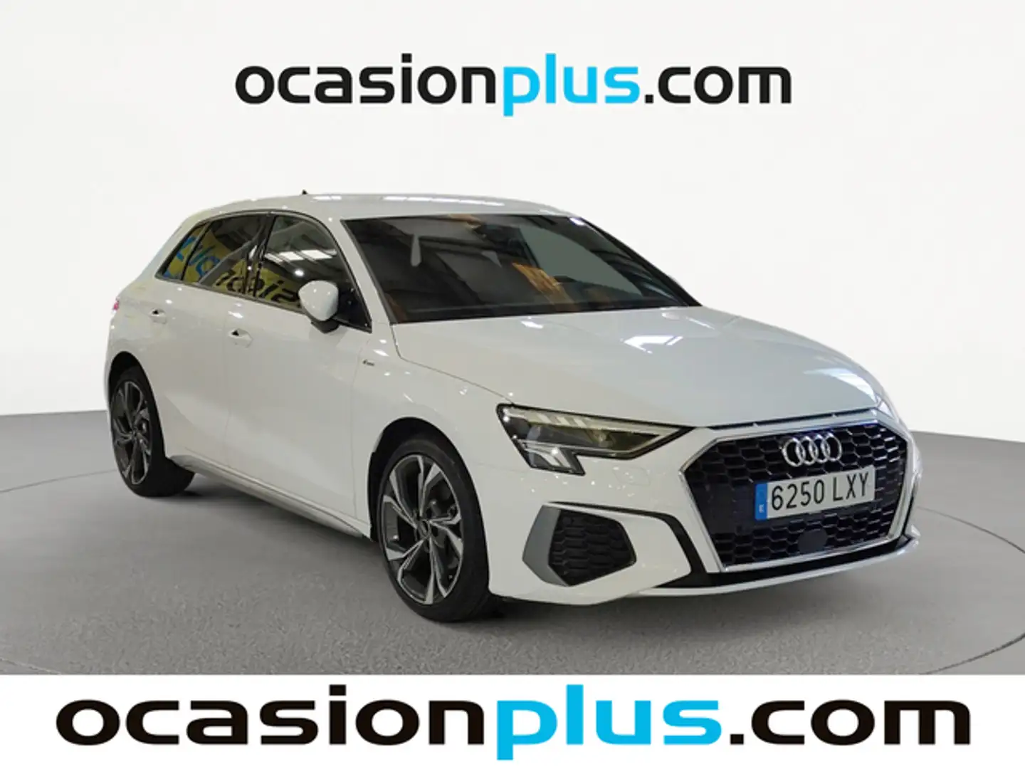 Audi A3 Sportback 30 TFSI S line Blanc - 2