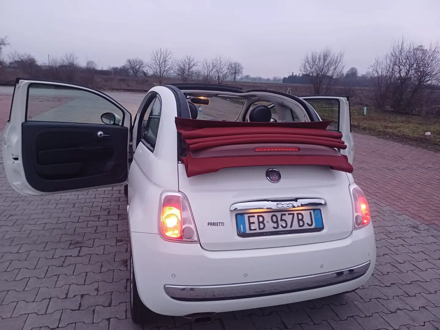 Fiat 500C 500 c Bianco - 2
