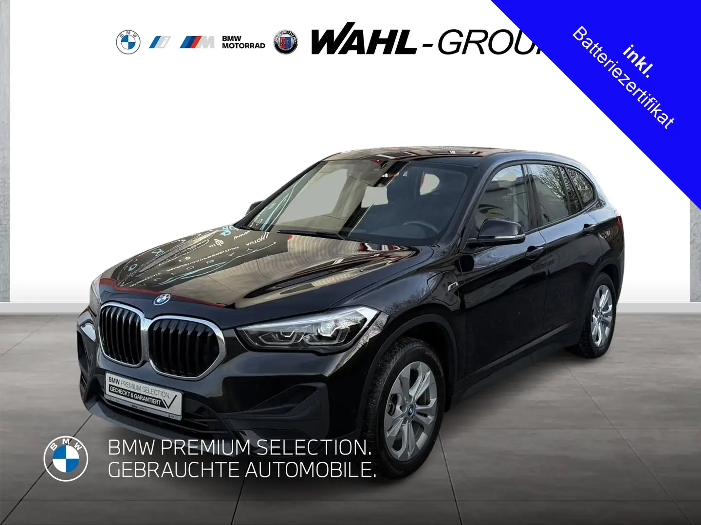 BMW X1 xDrive25e Advantage 94%Akku Navi LED eSitze SHZ PD Schwarz - 1