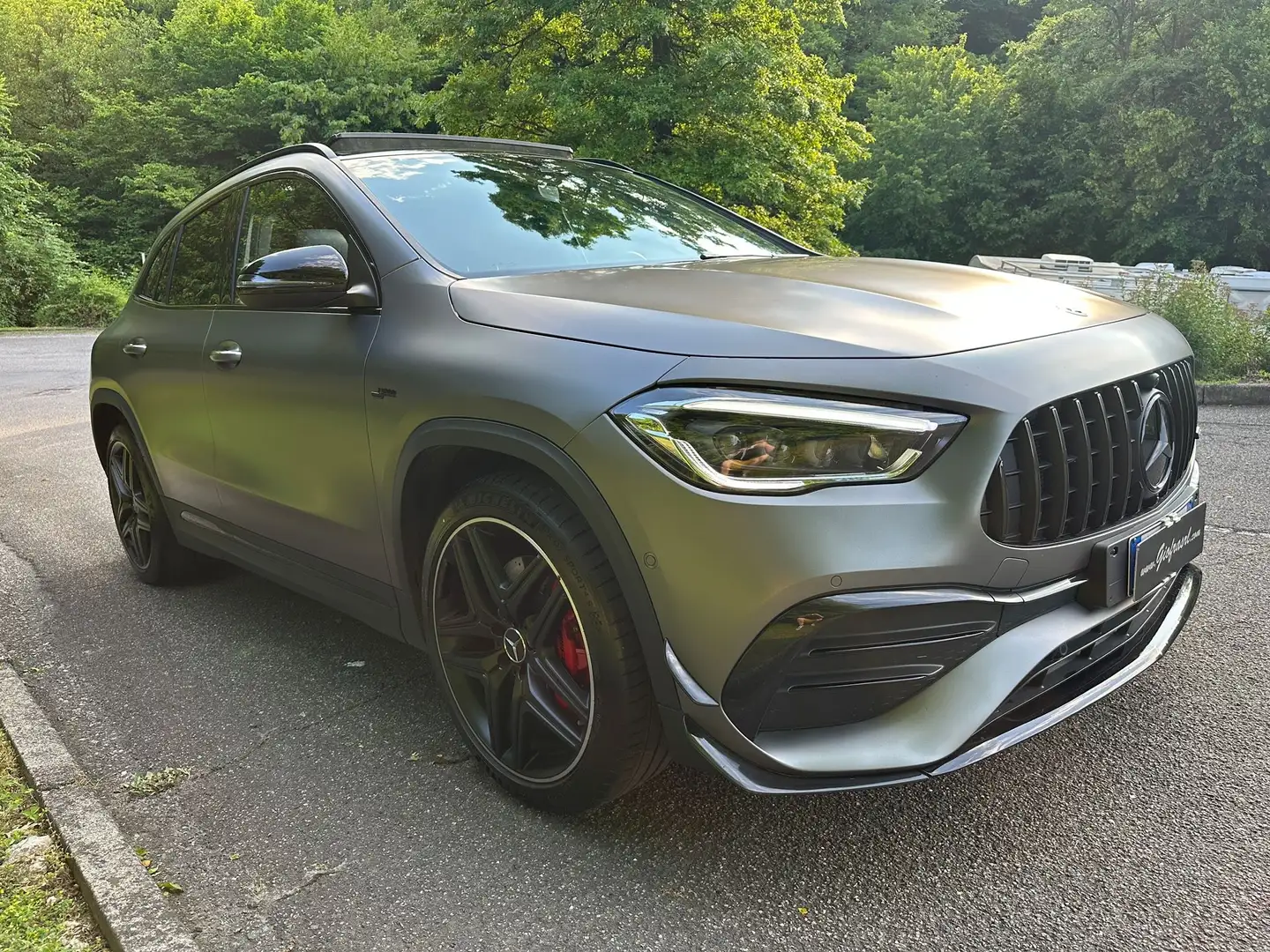 Mercedes-Benz GLA 35 AMG GLA AMG 35  4matic auto Grigio - 2