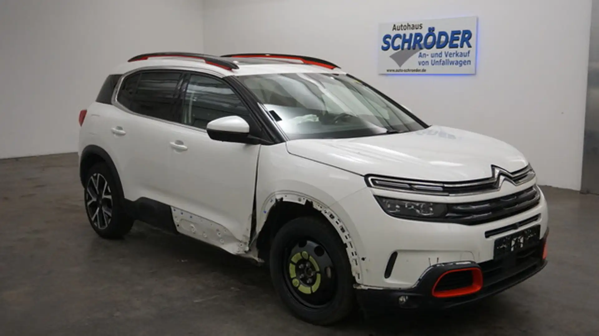 Citroen C5 Aircross 1.6 Aut. Shine *360°Kam*Memory*Pano. Blanc - 2