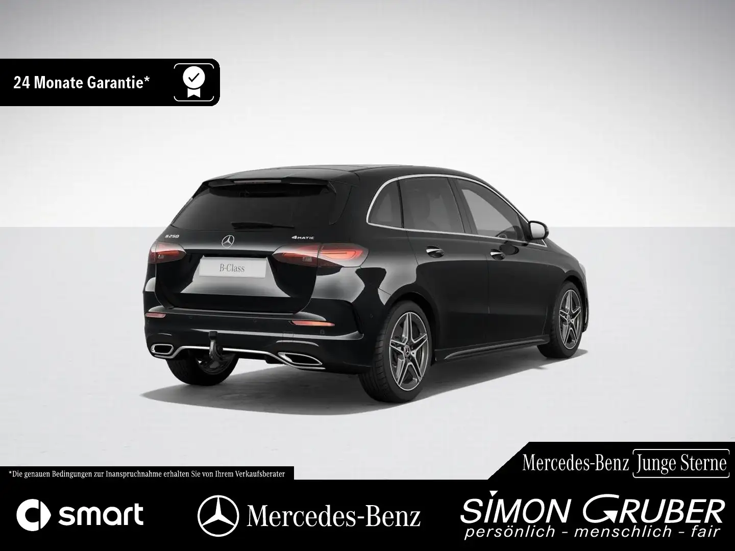 Mercedes-Benz B 250 4M AMG Pano HUD 360 MBeam Memory AHK Schwarz - 2