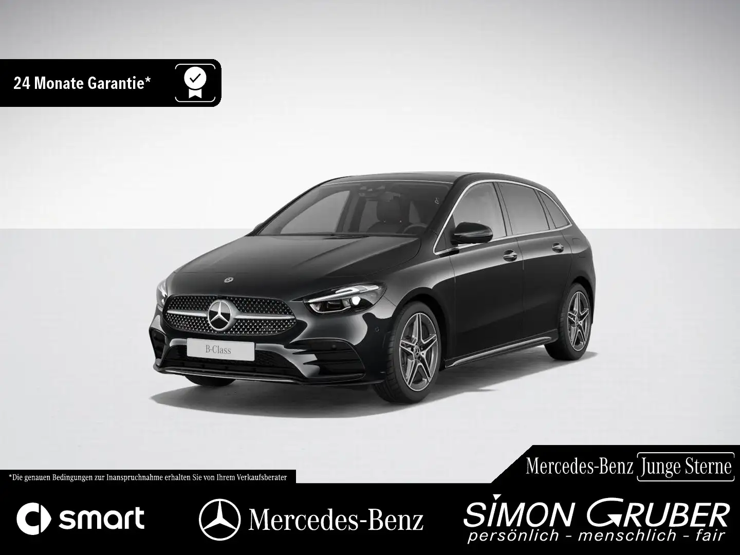 Mercedes-Benz B 250 4M AMG Pano HUD 360 MBeam Memory AHK Schwarz - 1