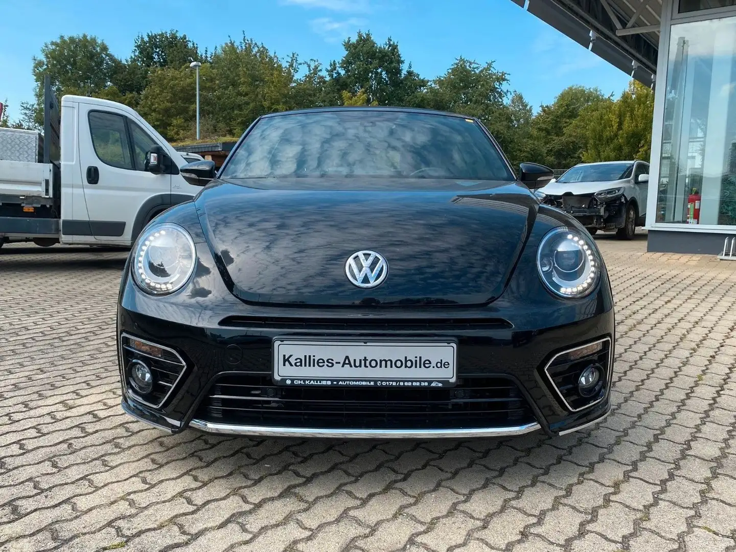 Volkswagen Beetle Cabrio 2.0 TSI DSG R-Line SH+NAVI+TÜV-NEU Černá - 2