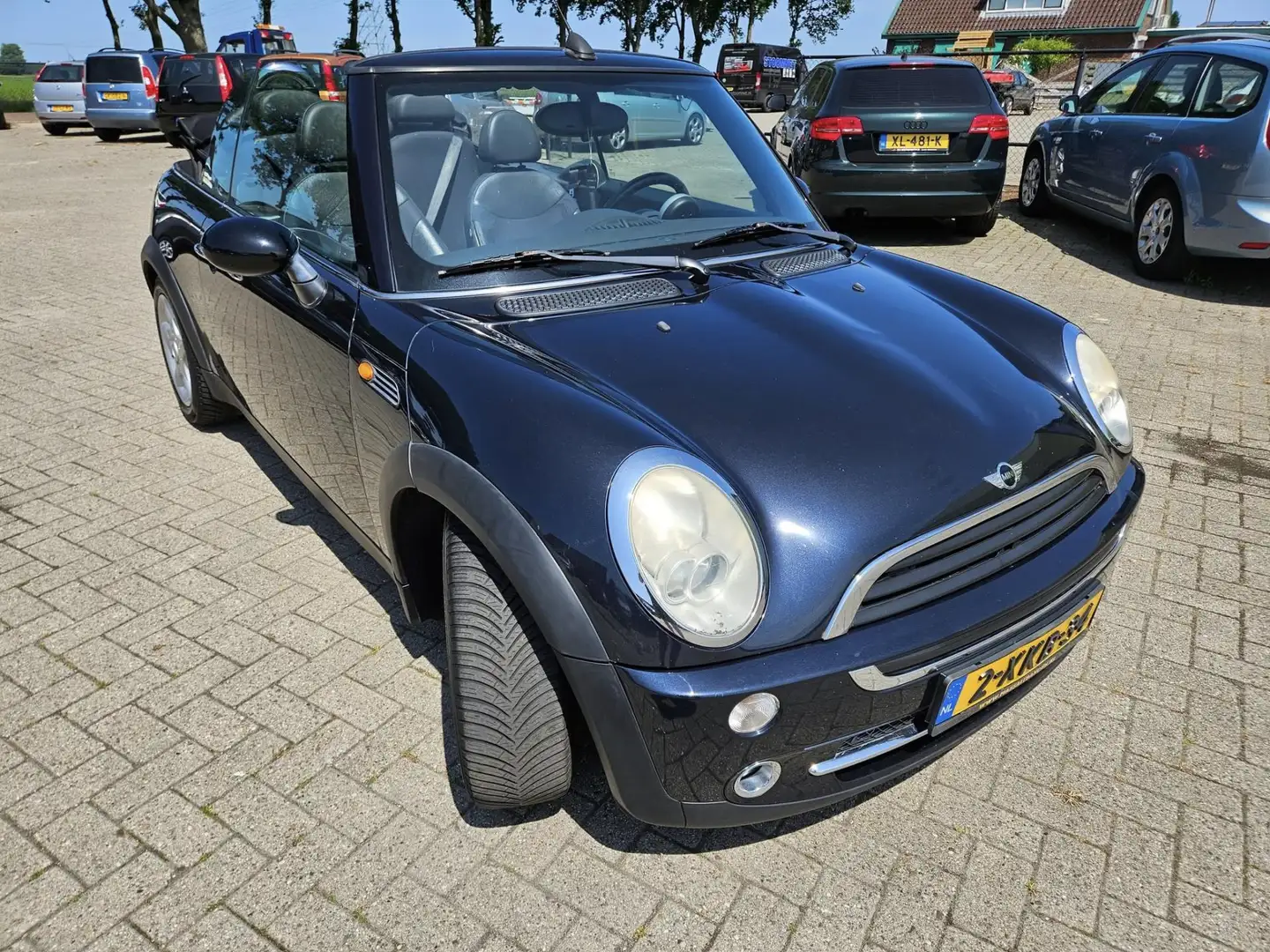 MINI Cooper Cabrio Mini 1.6 Cooper. 2006. Airco/Half leder/CV/Lichtme Noir - 2
