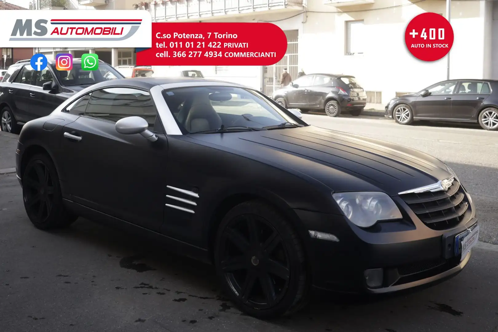 Chrysler Crossfire Chrysler Crossfire 3.2  Limited Unicoproprietario Schwarz - 2
