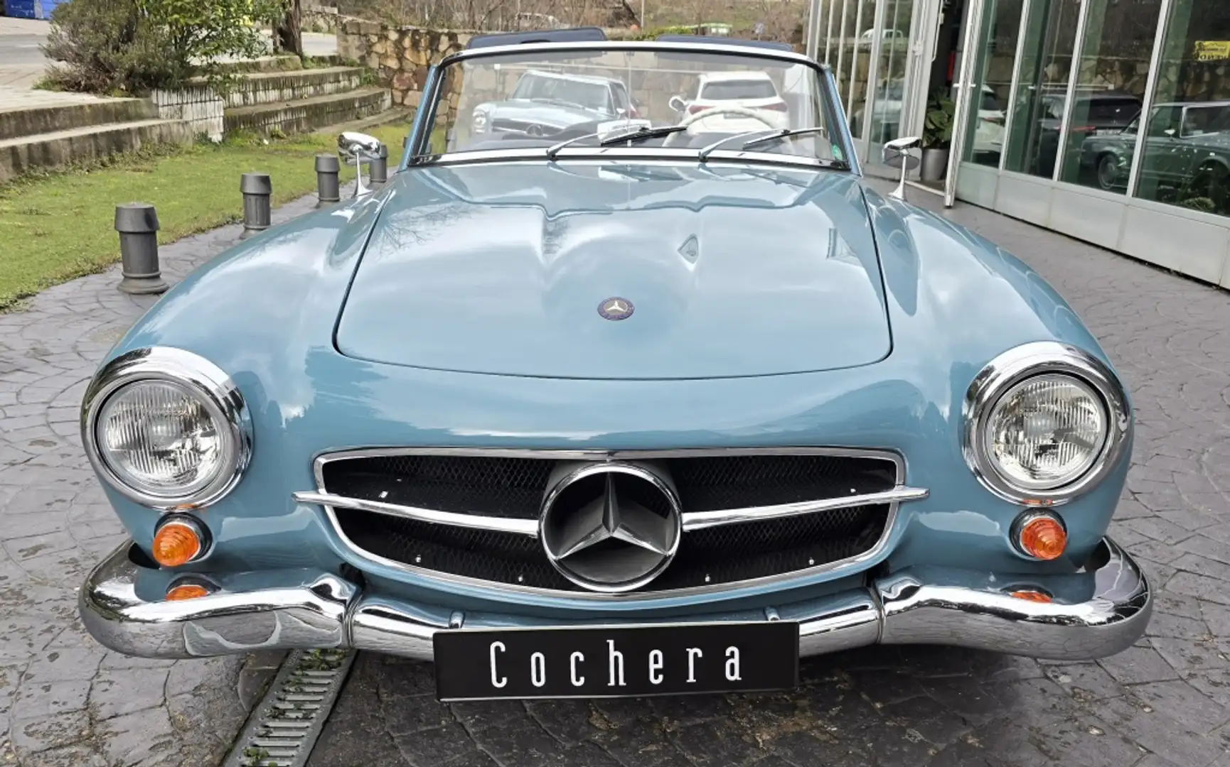 Mercedes-Benz 190 SL (121) Blau - 2