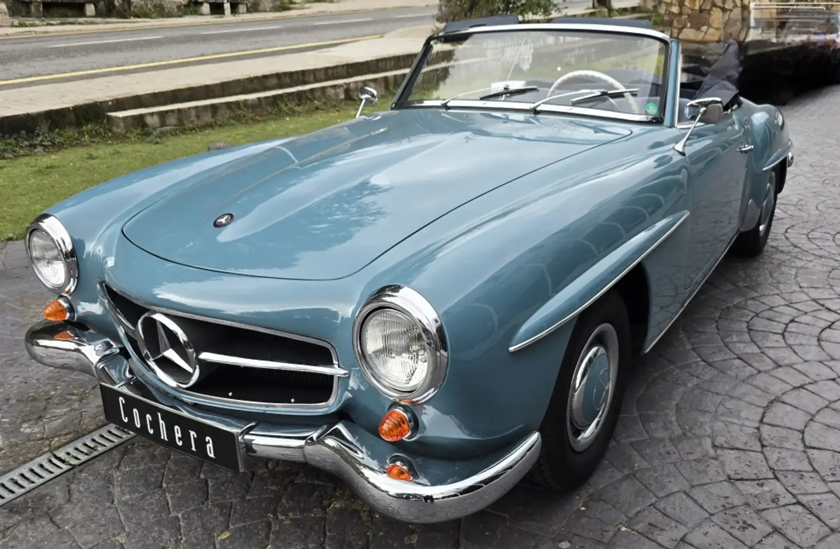 Mercedes-Benz 190 SL (121) Modrá - 1