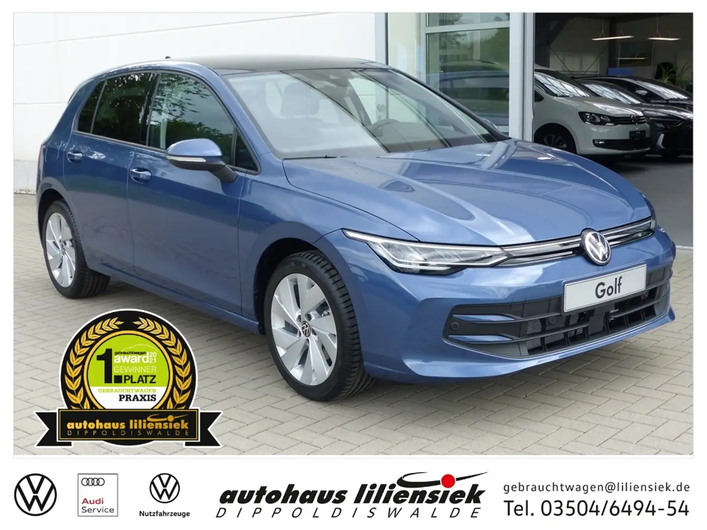 Volkswagen Golf 8 1.5 TSI Life *AHK*LED*PDC* Azul - 1