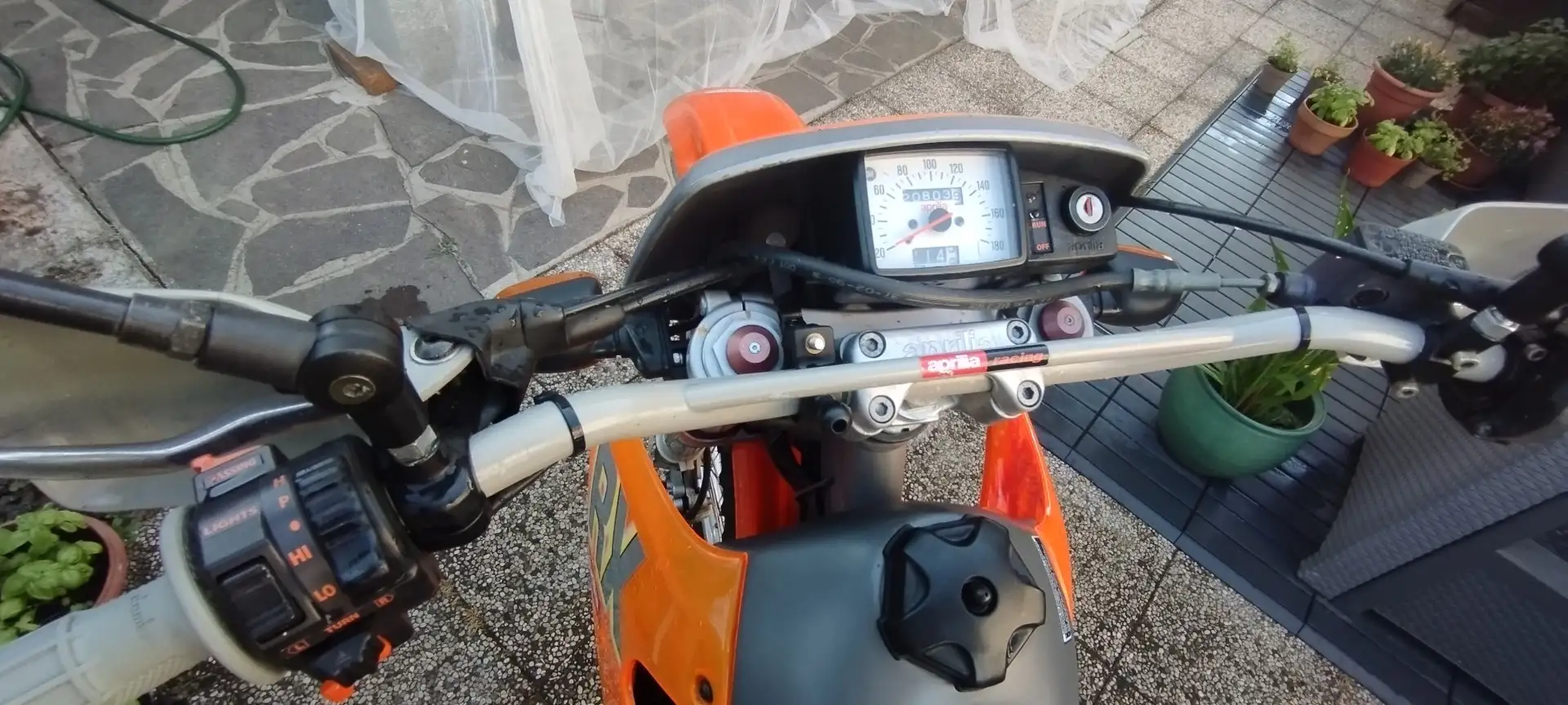 Aprilia RX 125 cross Orange - 2