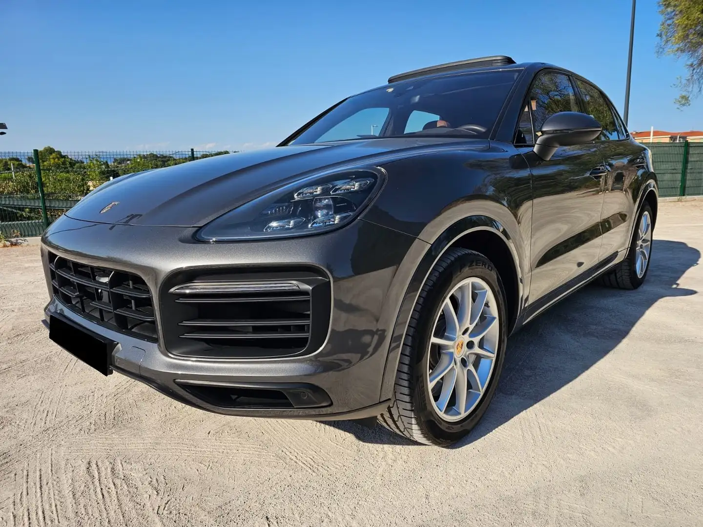 Porsche Cayenne Cayenne 3.0 V6 440 ch Tiptronic BVA S Gris - 1