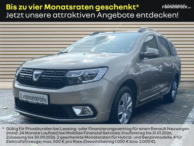 Dacia Logan MCV TCe 90 Kombi Allwetter Trenngitter