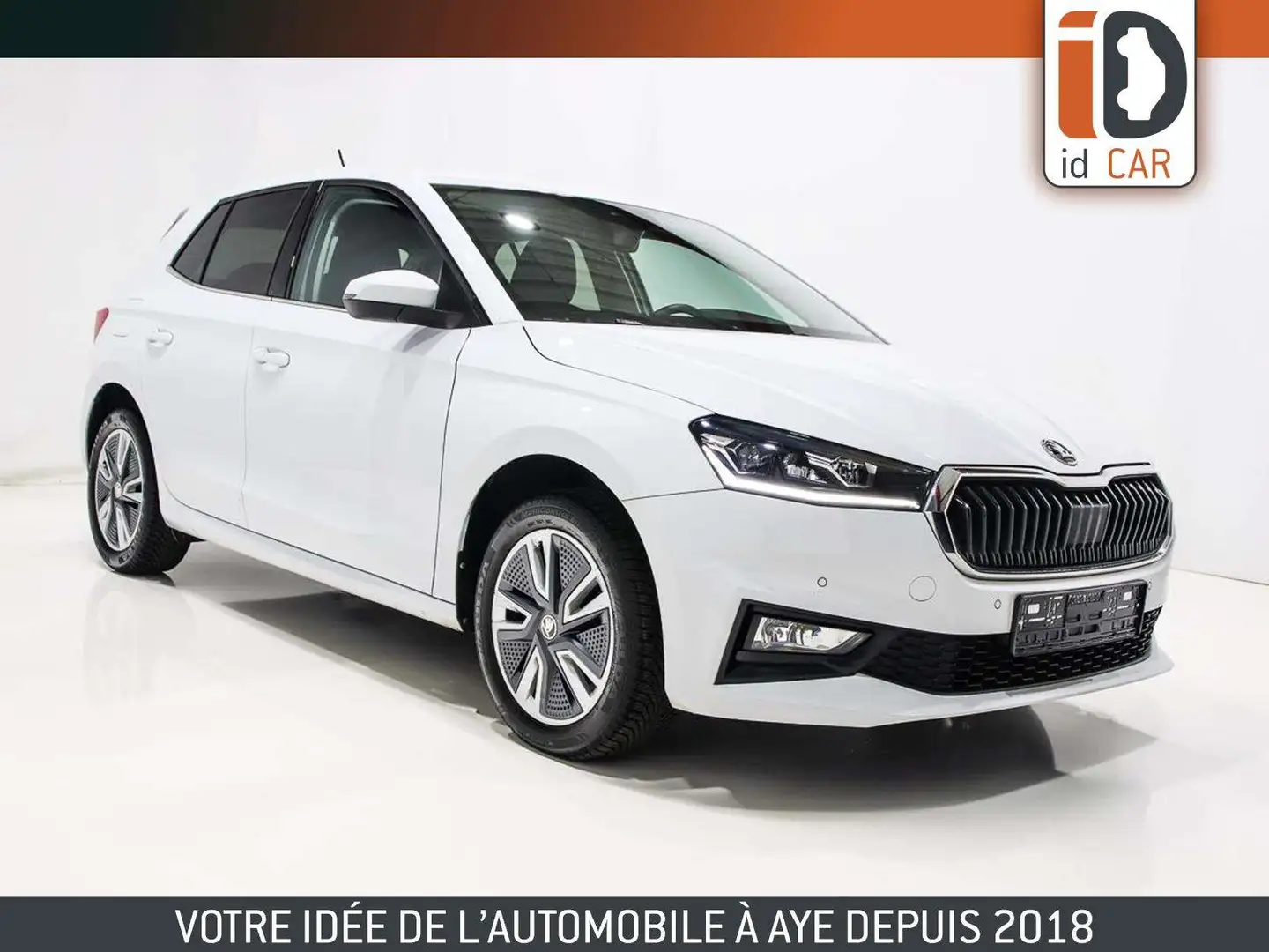 Skoda Fabia 1.0 TSI 110 AMBITION LED GPS RADAR CARPLAY JA16 Blanc - 1
