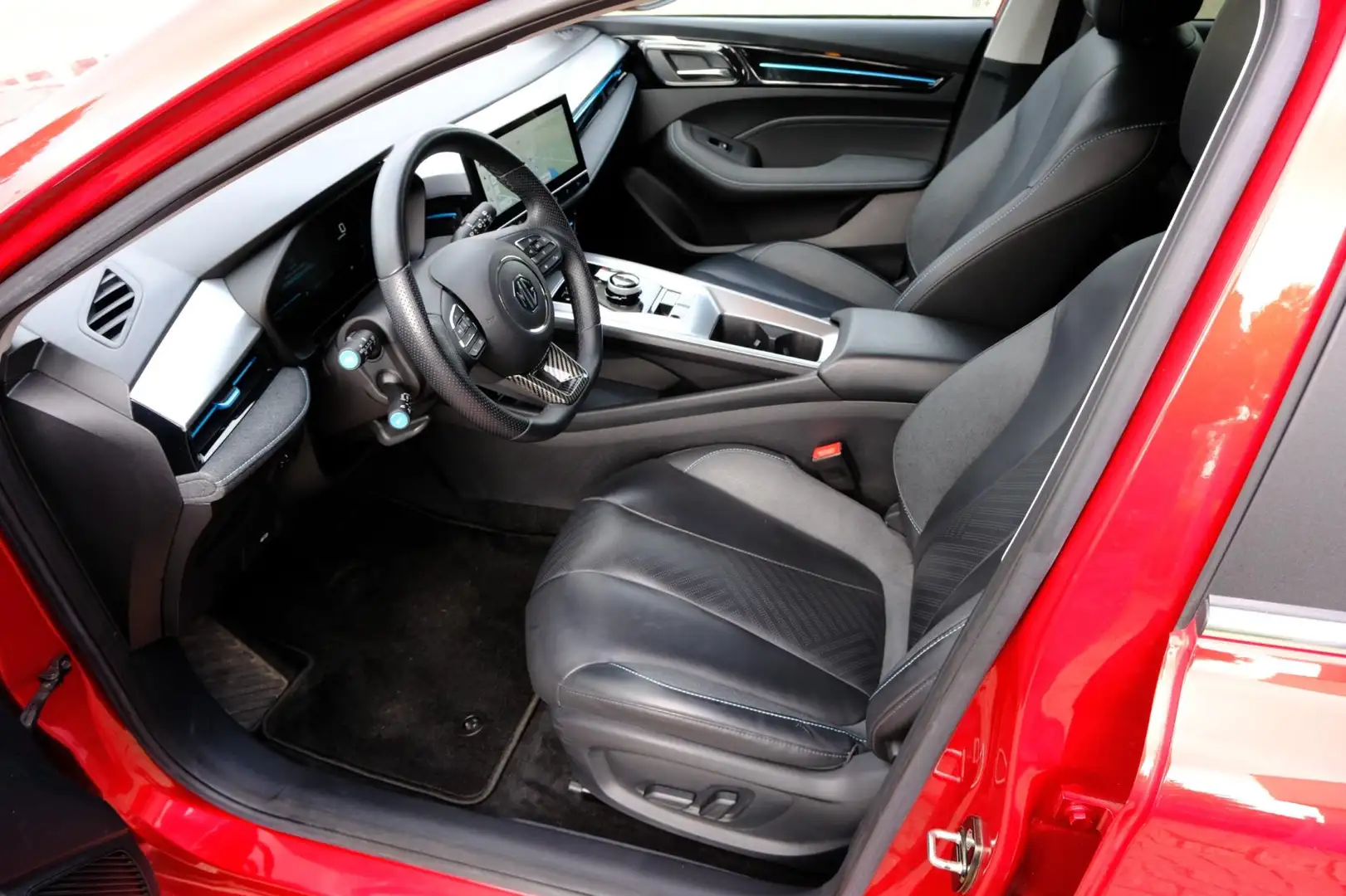 MG MG5 Electric Standard Range Luxury 50 kWh Aut. Leder|C Rosso - 2