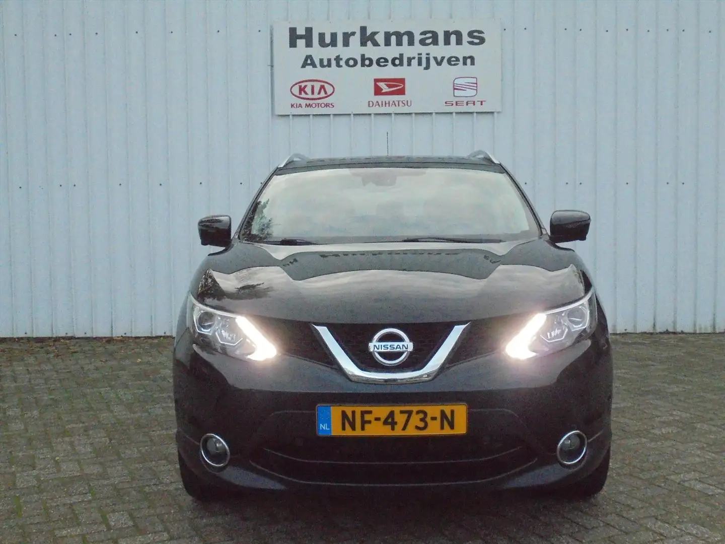 Nissan Qashqai 1.2i TEKNA LEER PANODAK TREKHAAK NL-AUTO Noir - 2