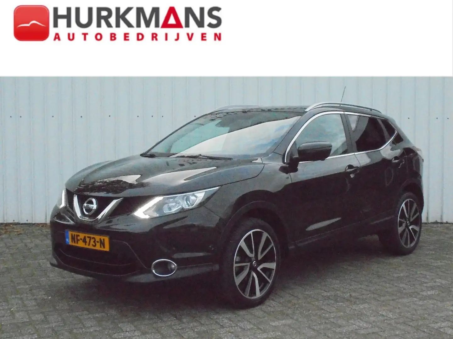 Nissan Qashqai 1.2i TEKNA LEER PANODAK TREKHAAK NL-AUTO Noir - 1